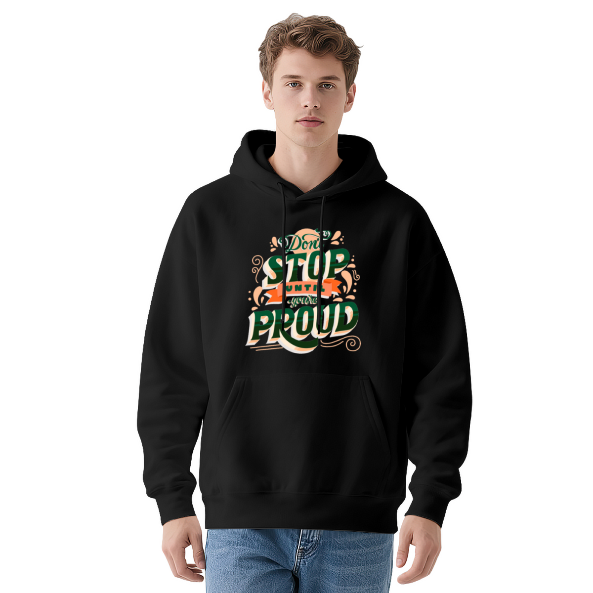 Motivational Hoodie - Premium Quality Graphic Pullover #0545