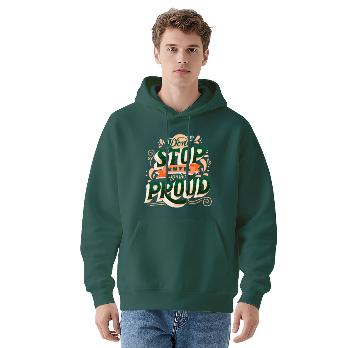 Motivational Hoodie - Premium Quality Graphic Pullover #0545