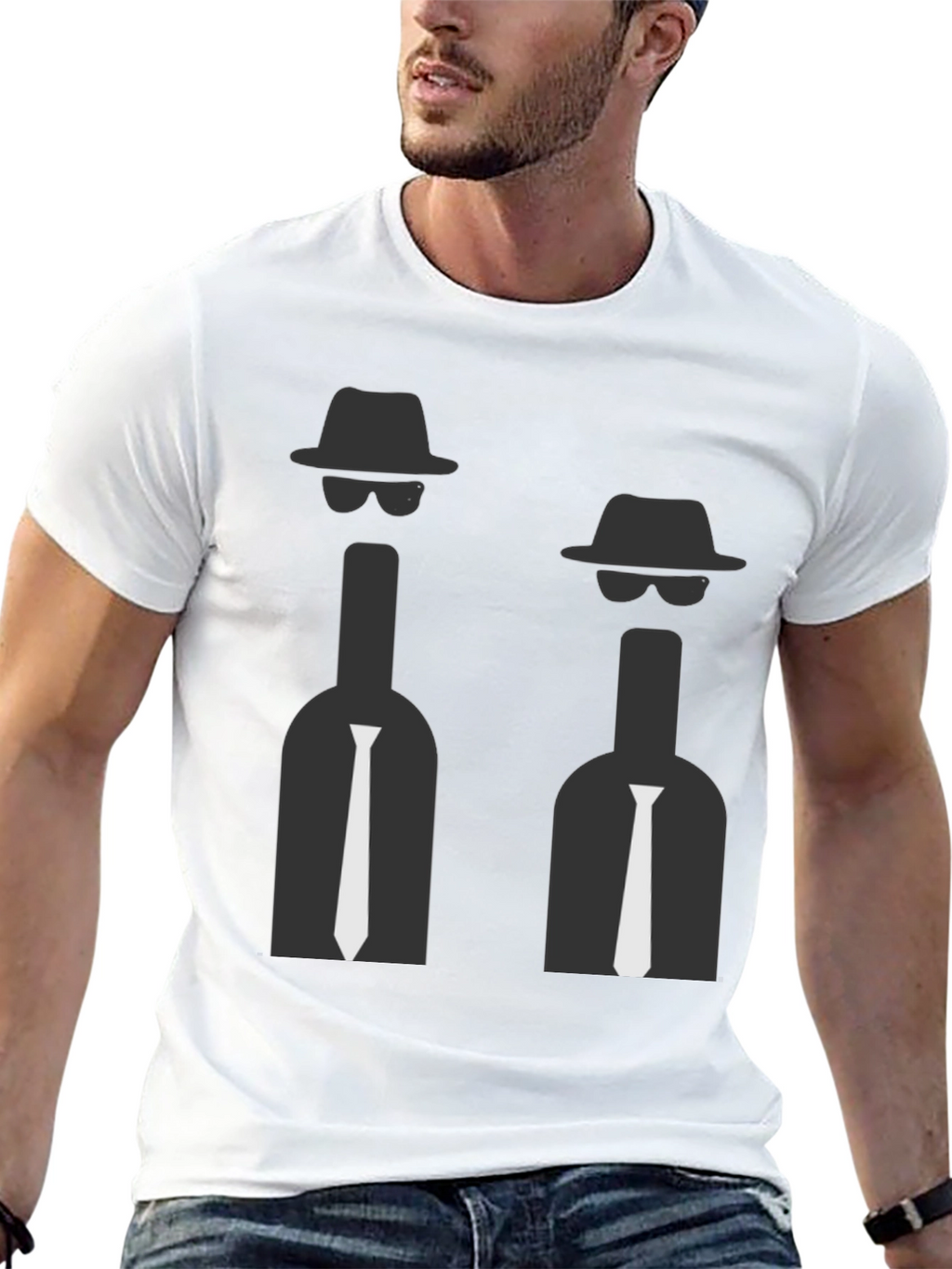 Blues Brothers Silhouette Graphic Tee