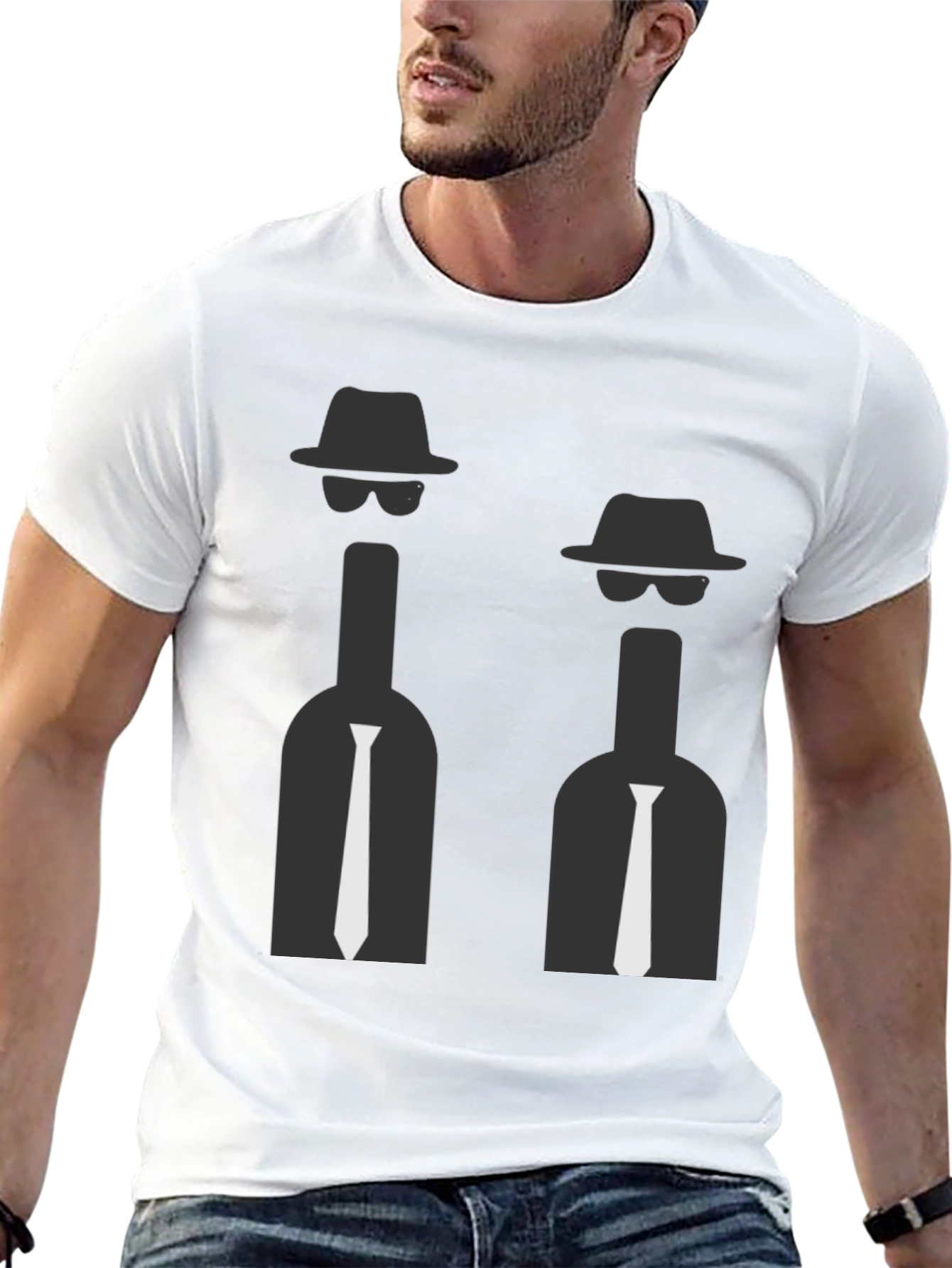 Blues Brothers Silhouette Graphic Tee