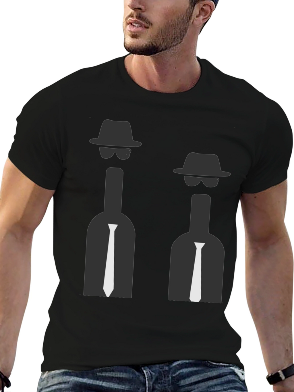Blues Brothers Silhouette Graphic Tee