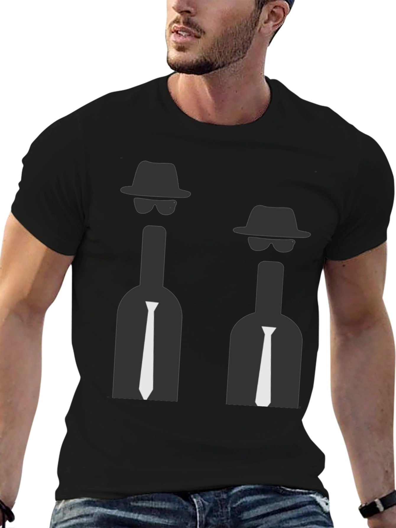 Blues Brothers Silhouette Graphic Tee
