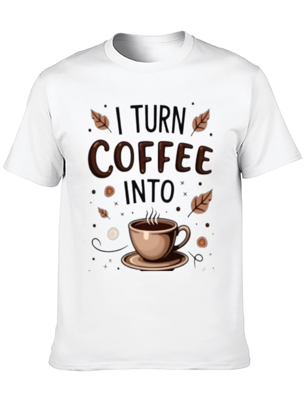 Coffee Conversion Tee - Mens Black T-Shirt