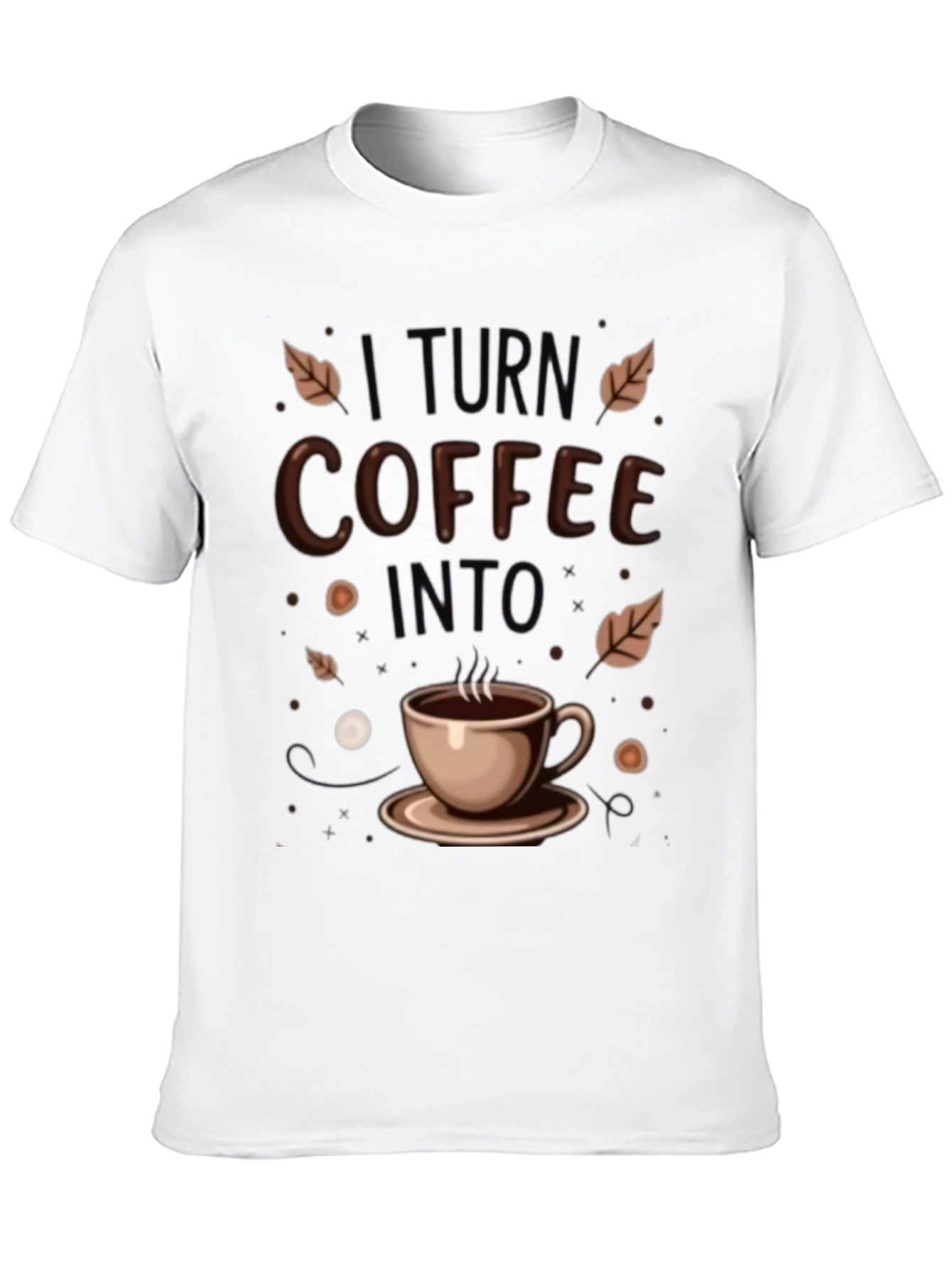 Coffee Conversion Tee - Mens Black T-Shirt