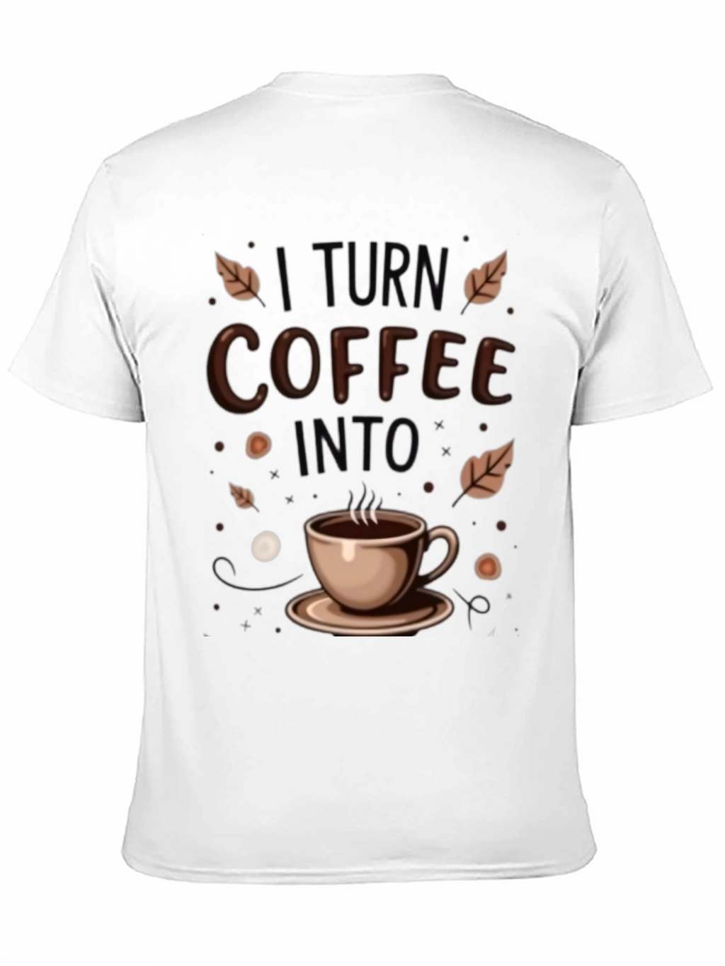 Coffee Conversion Tee - Mens Black T-Shirt