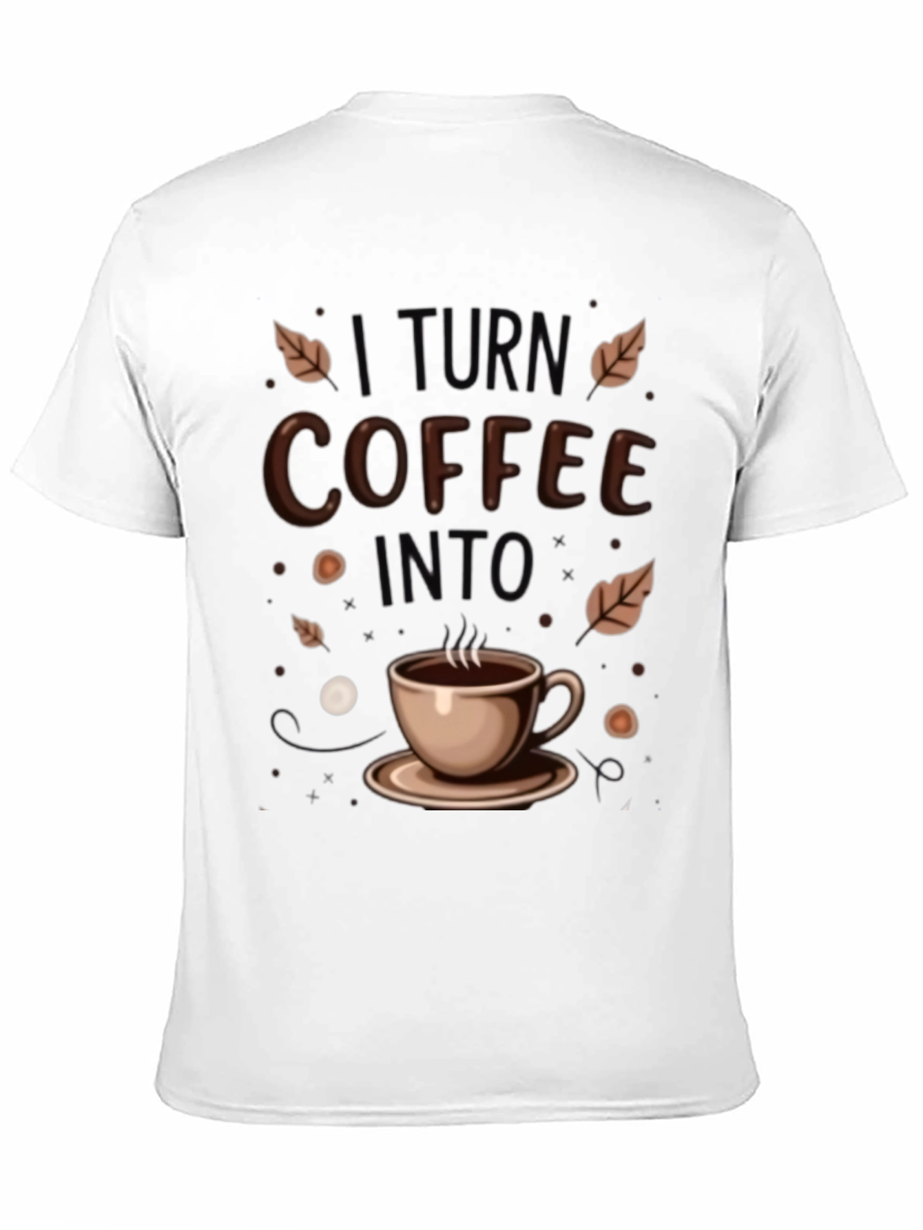 Coffee Conversion Tee - Mens Black T-Shirt