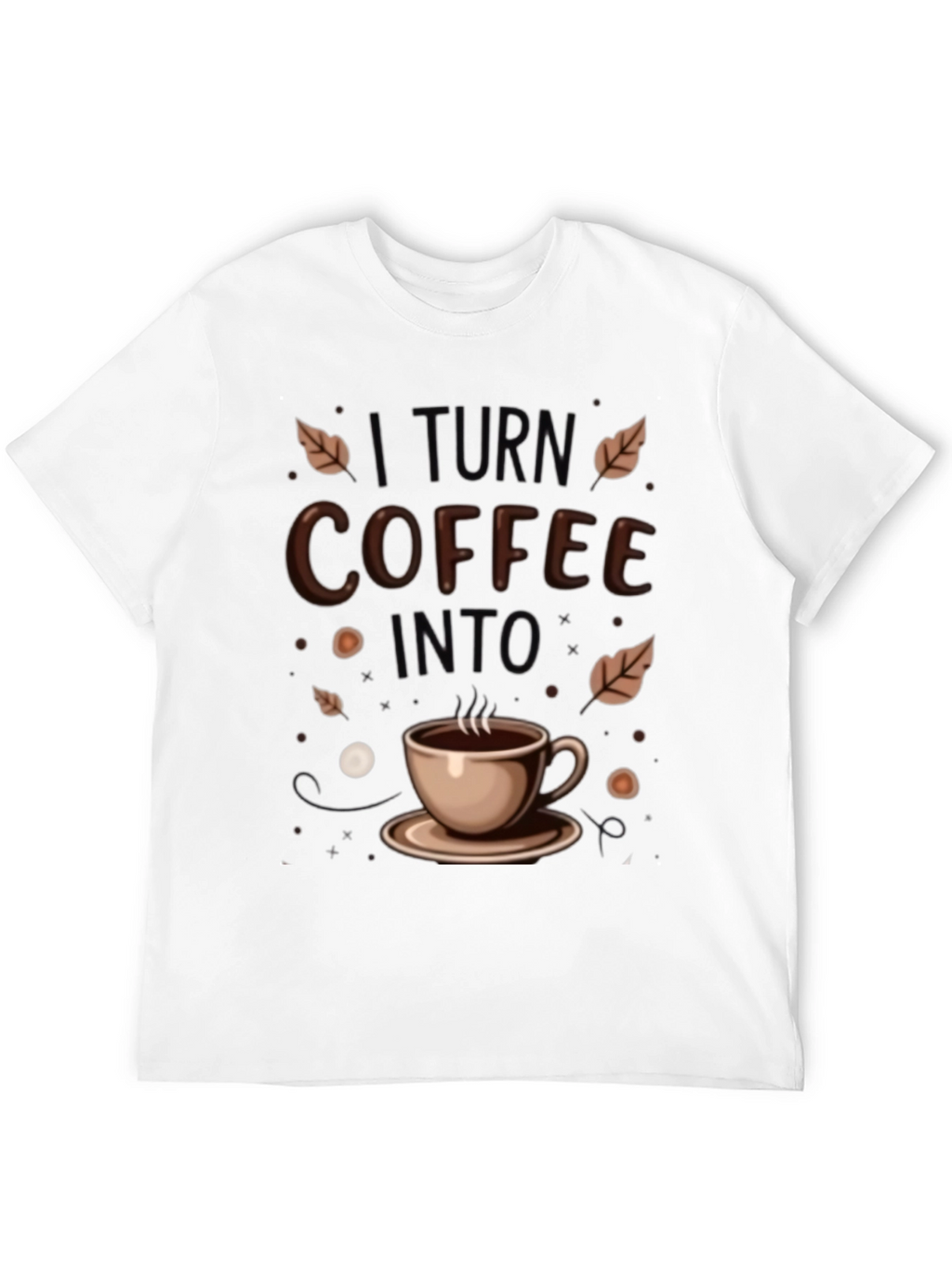 Coffee Conversion Tee - Mens Black T-Shirt