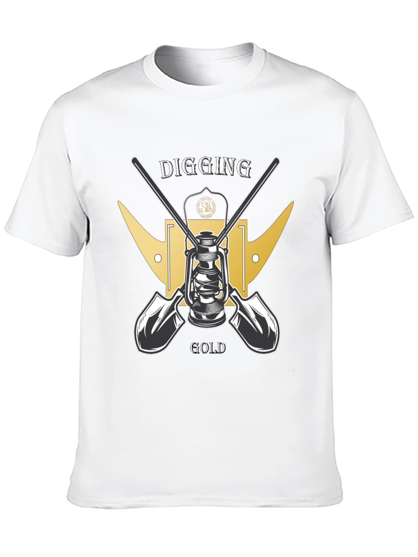 Digging for Gold Black T-Shirt