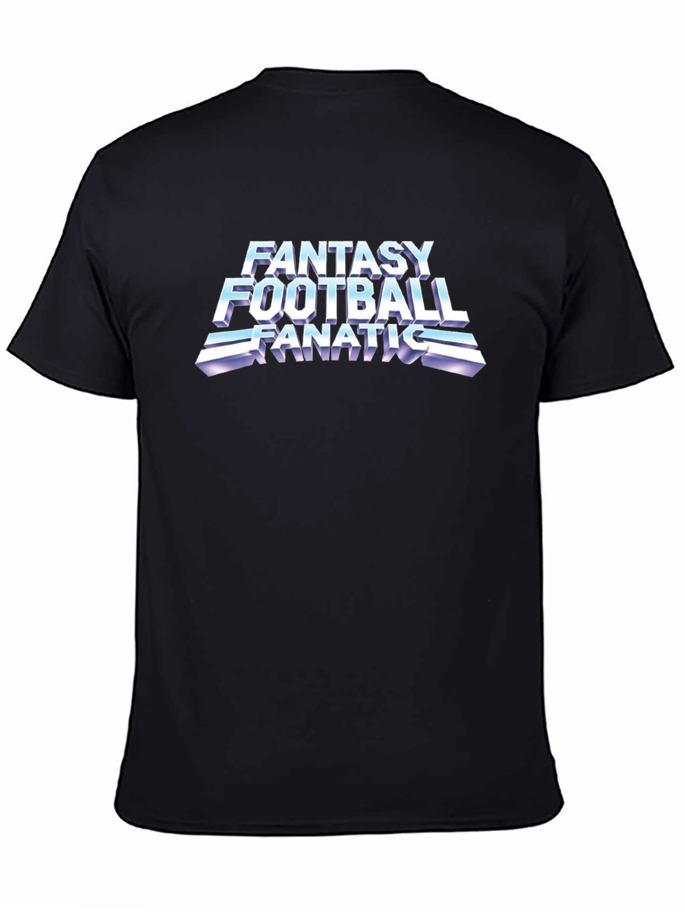 Fantasy Football Fanatic Black T-Shirt