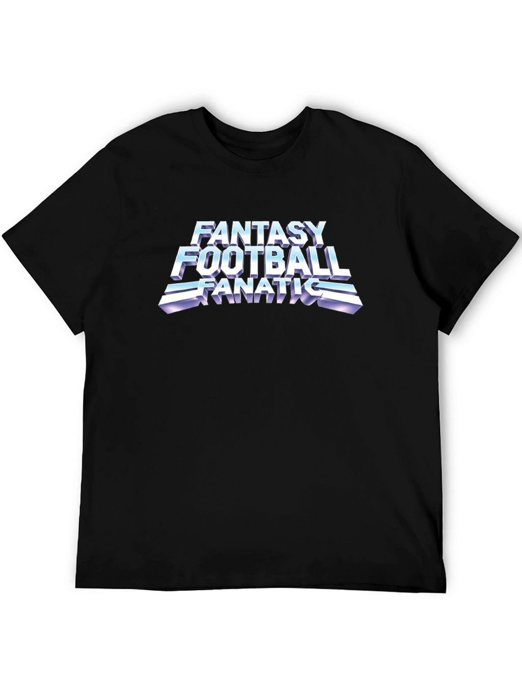 Fantasy Football Fanatic Black T-Shirt
