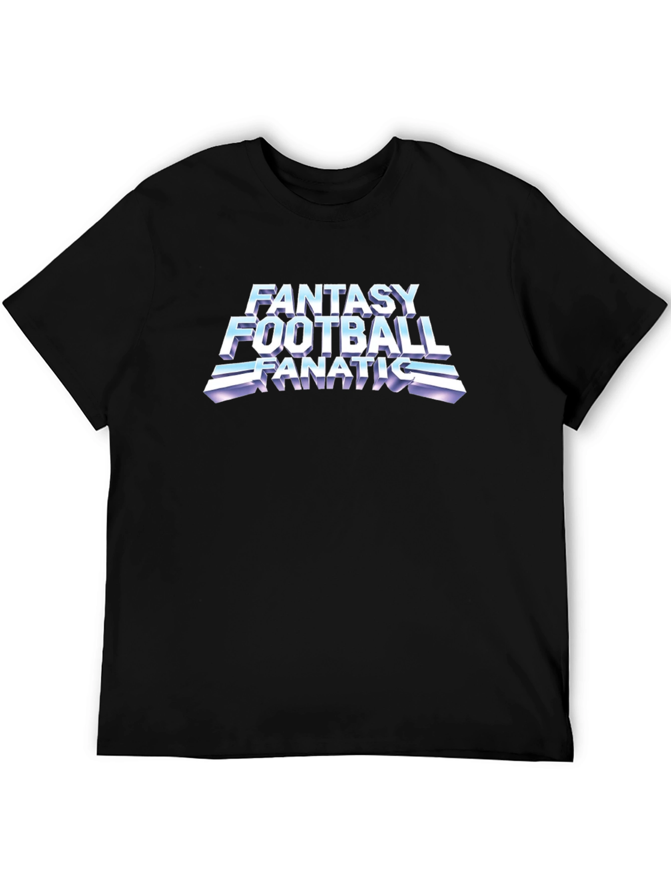 Fantasy Football Fanatic Black T-Shirt
