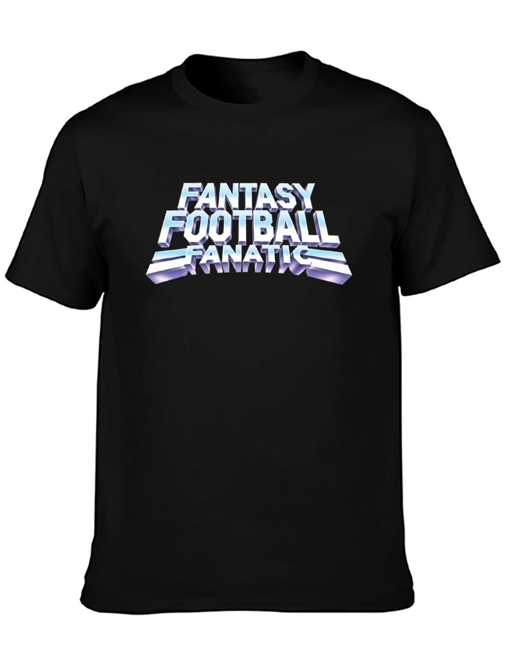 Fantasy Football Fanatic Black T-Shirt