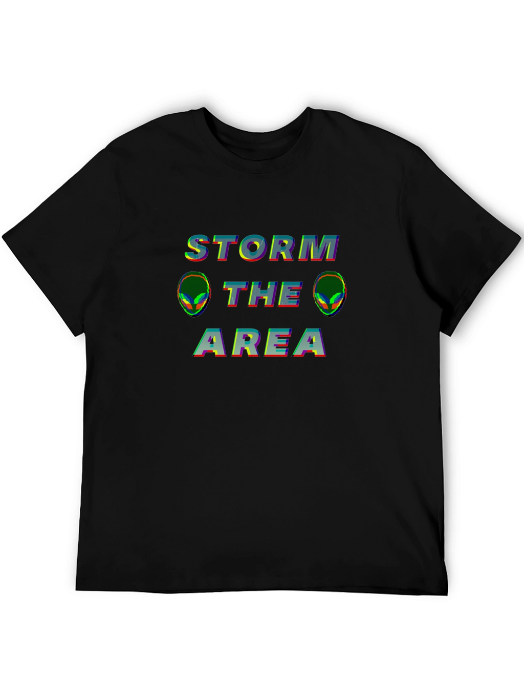 Storm The Area Alien Graphic Tee