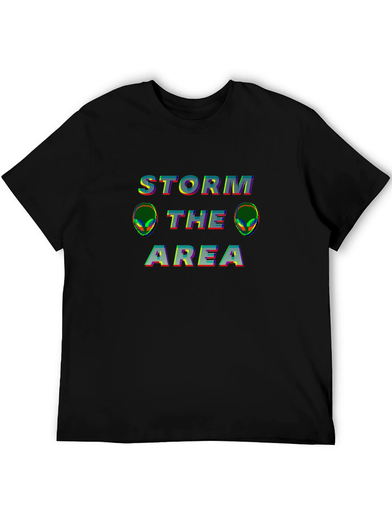 Storm The Area Alien Graphic Tee