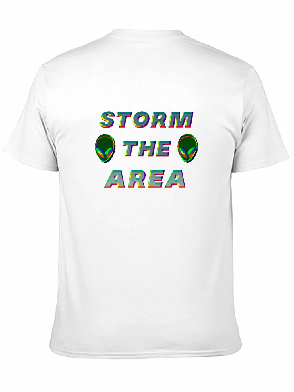 Storm The Area Alien Graphic Tee
