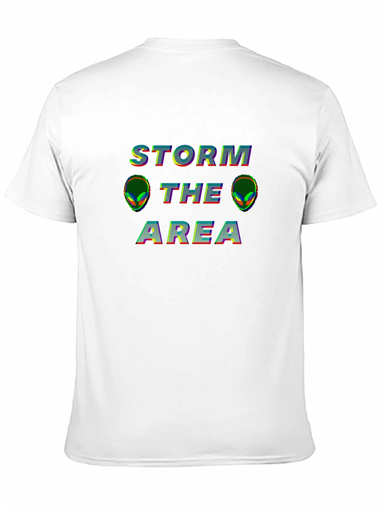 Storm The Area Alien Graphic Tee