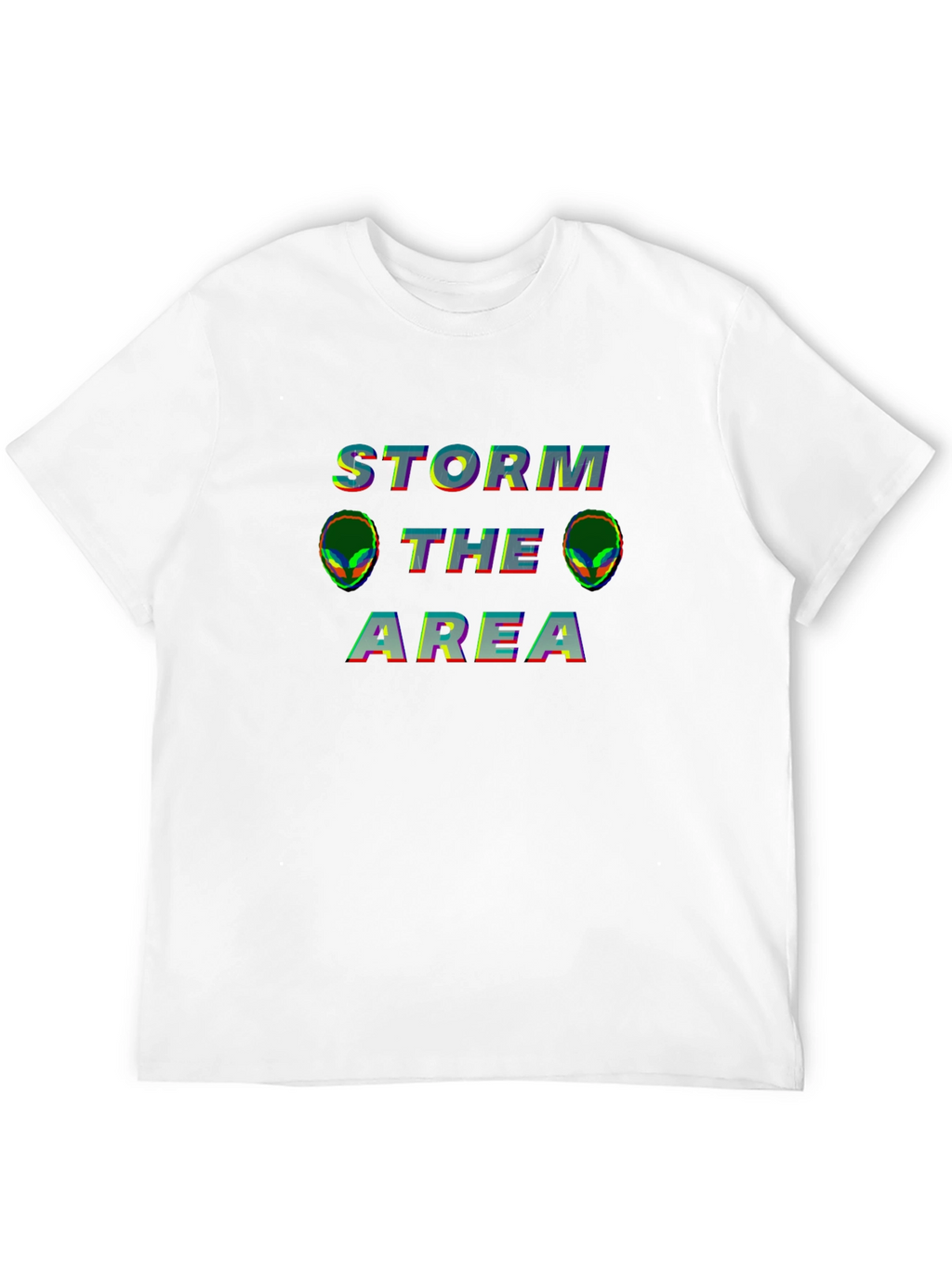 Storm The Area Alien Graphic Tee