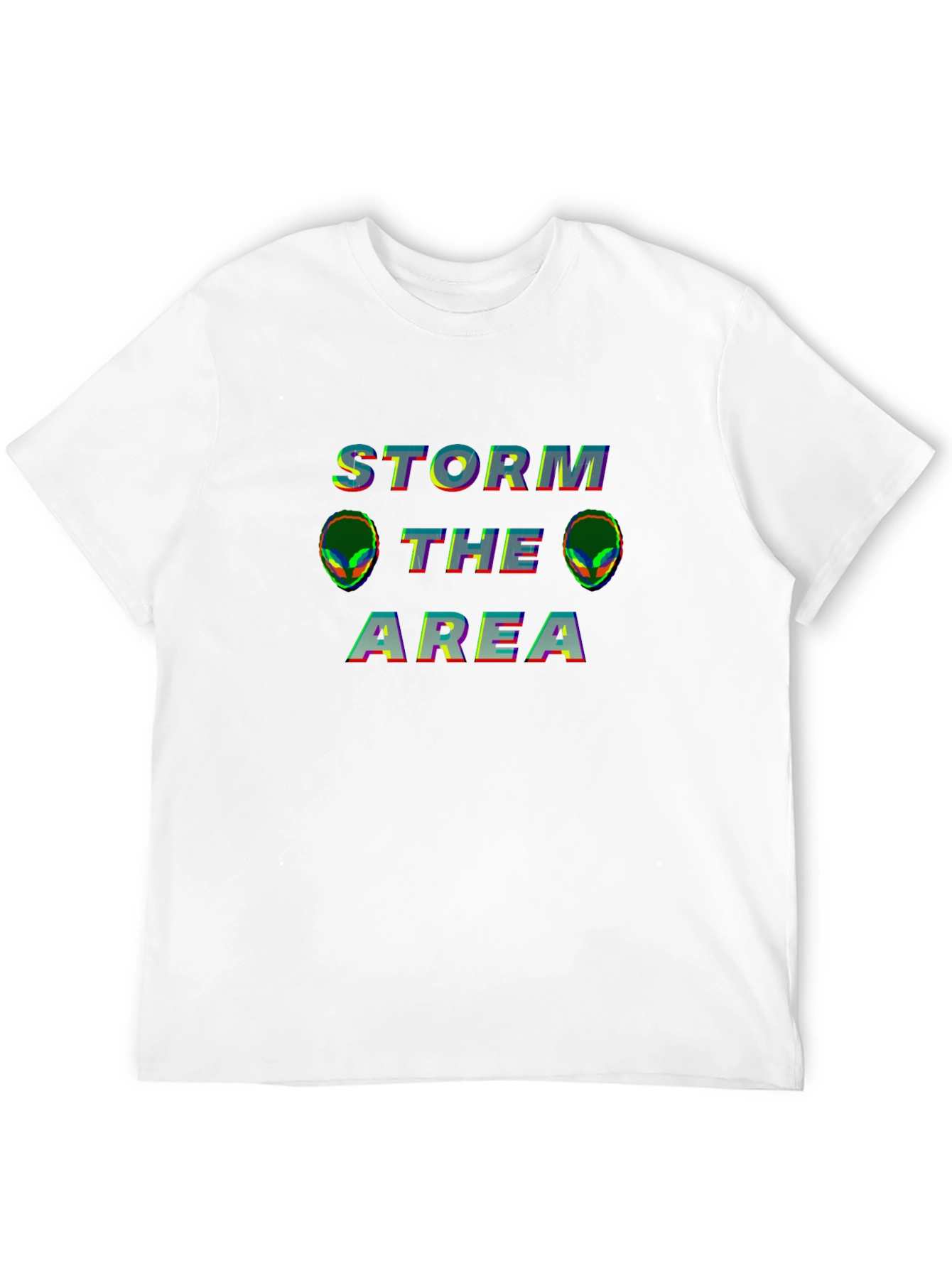 Storm The Area Alien Graphic Tee