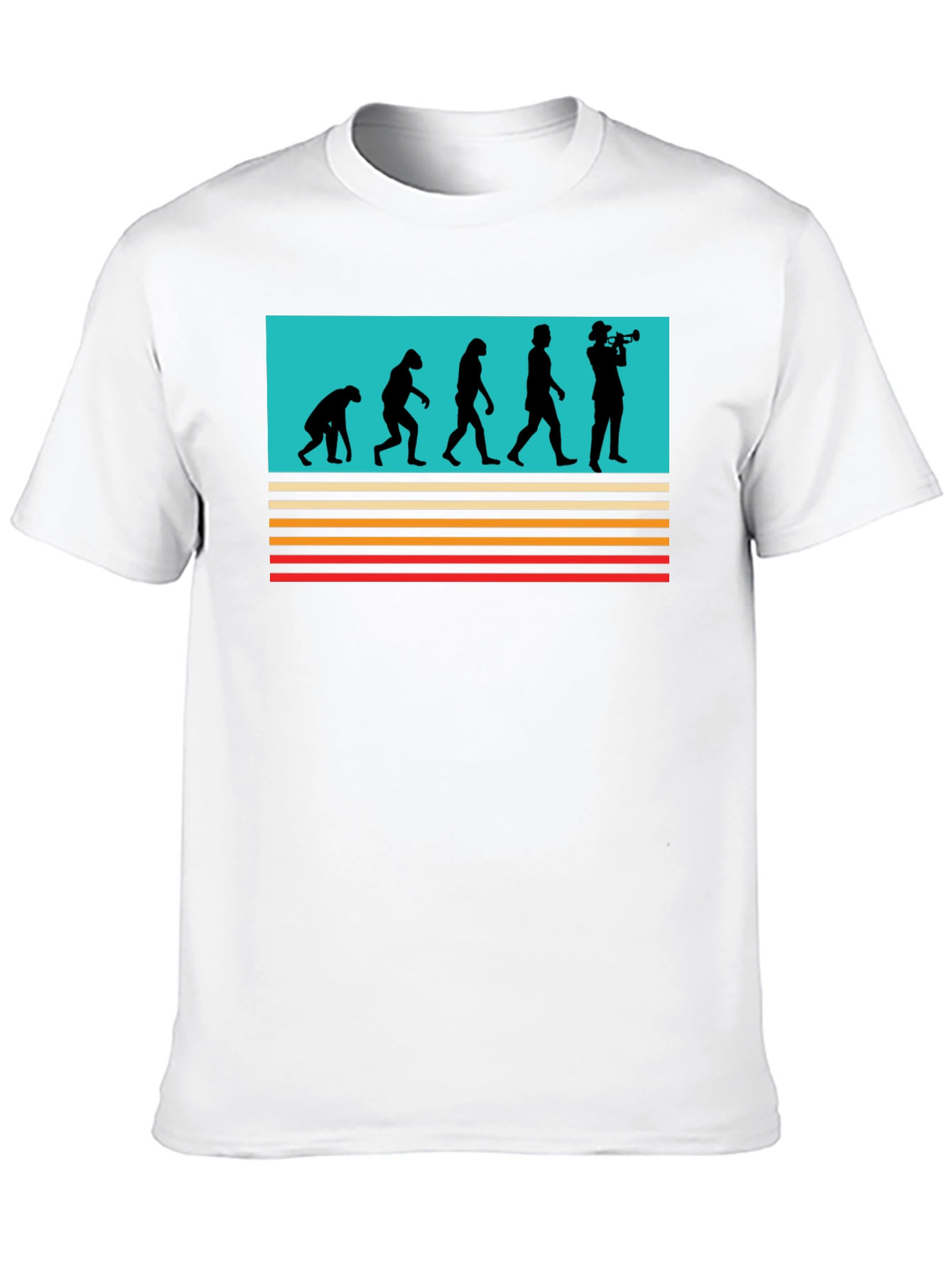 Evolution Trumpet T-Shirt - Black