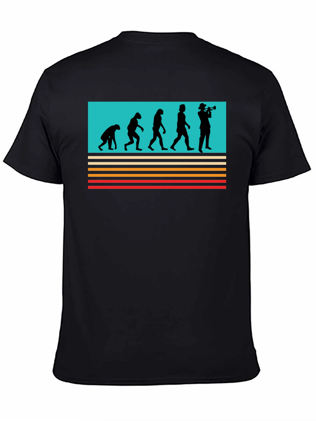 Evolution Trumpet T-Shirt - Black
