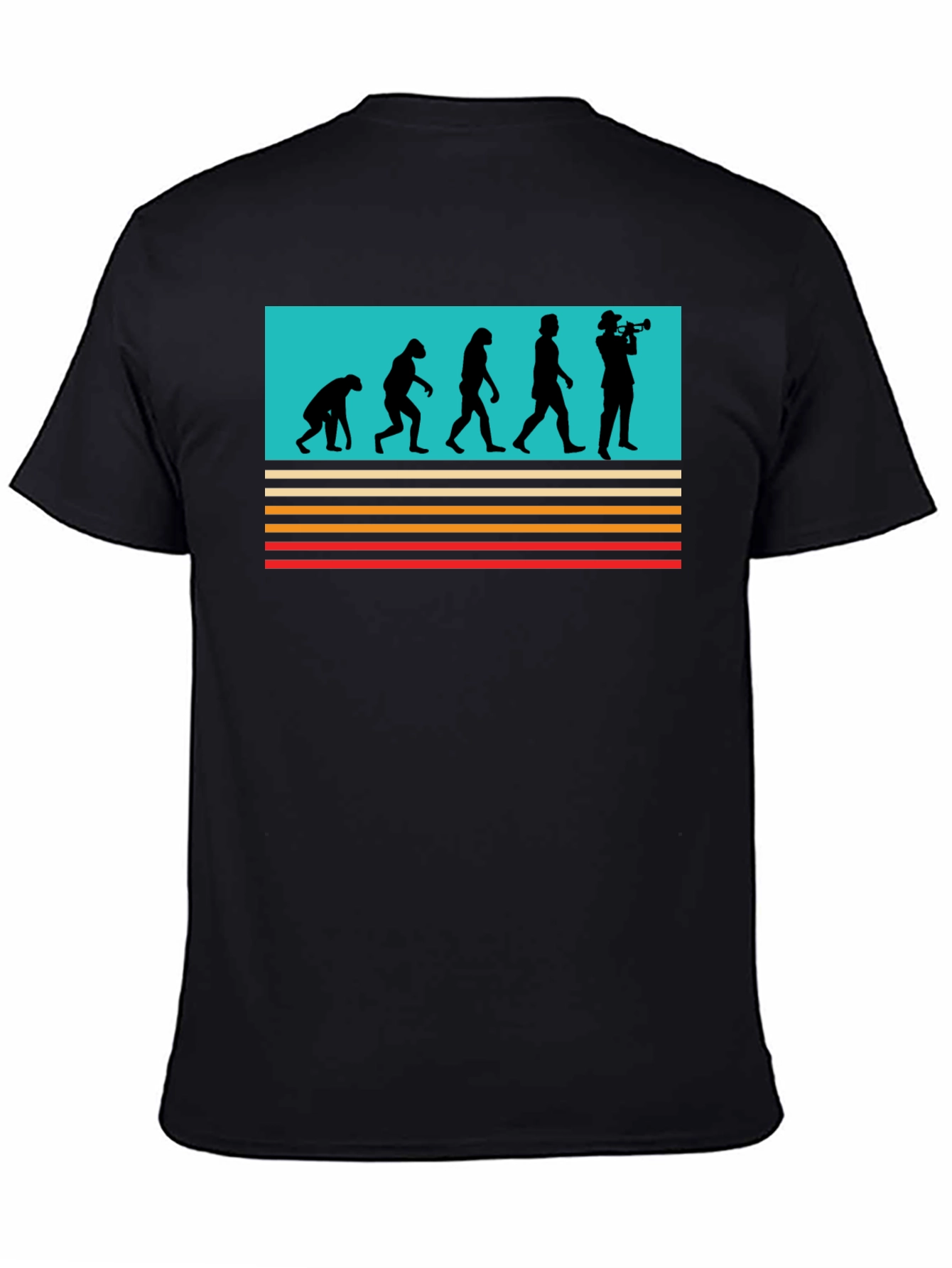 Evolution Trumpet T-Shirt - Black
