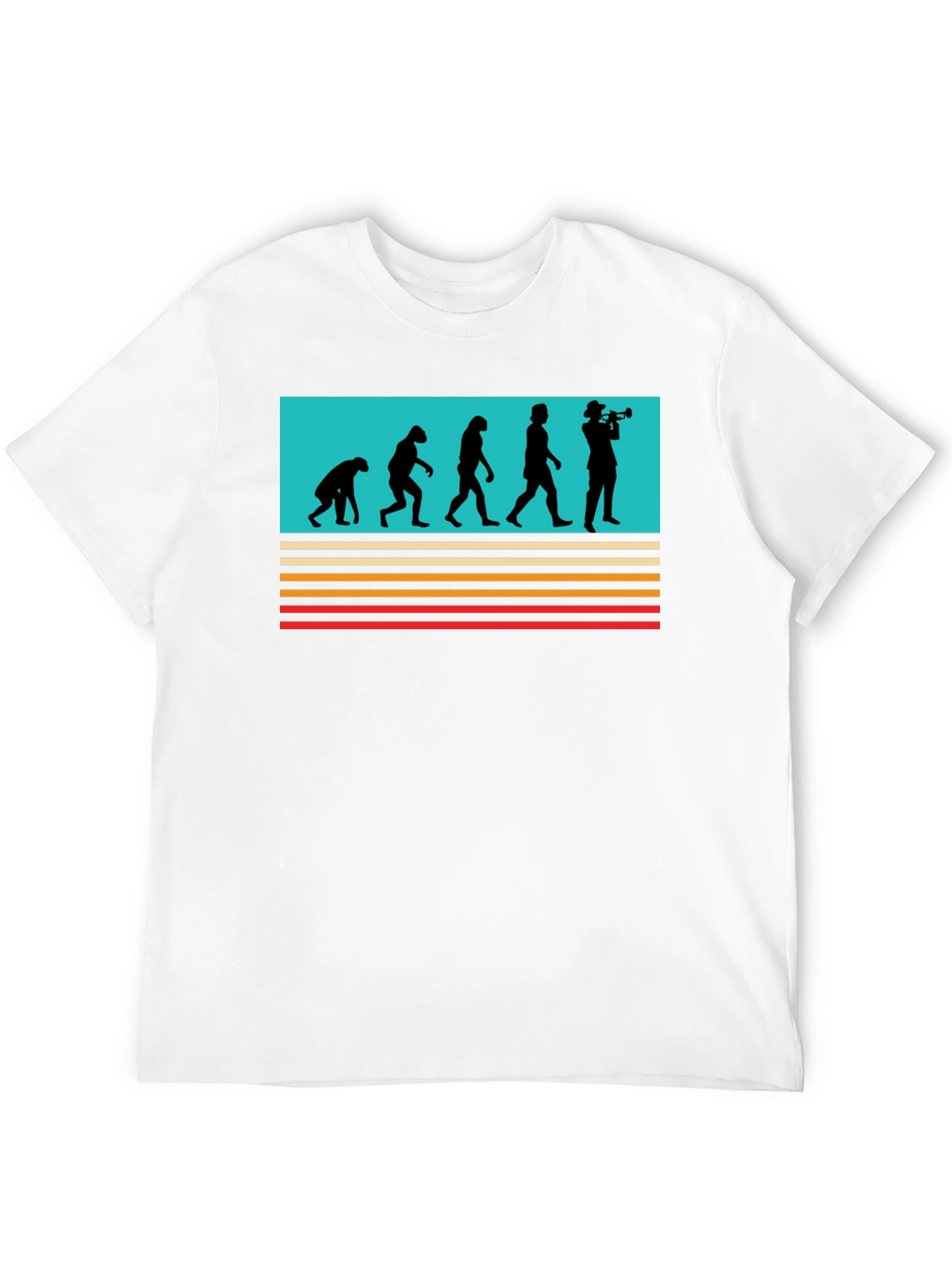 Evolution Trumpet T-Shirt - Black