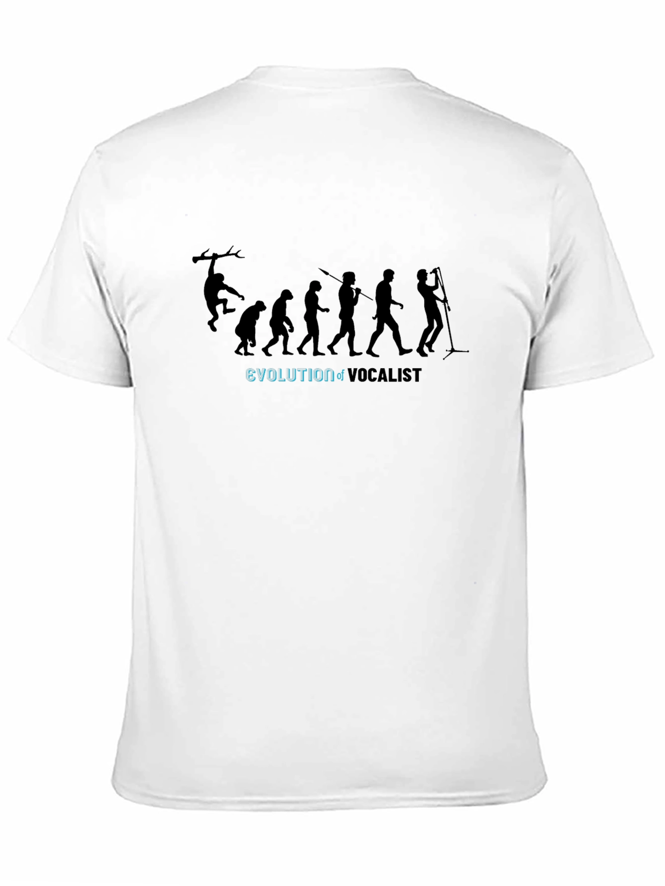 Evolution of Vocalist Graphic T-Shirt