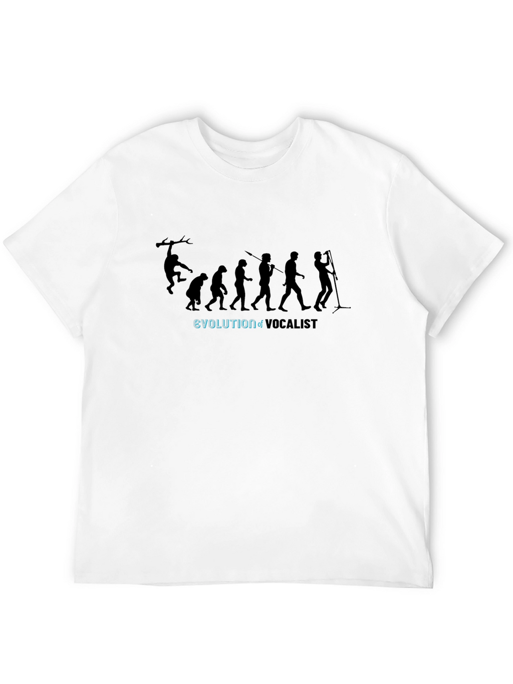 Evolution of Vocalist Graphic T-Shirt
