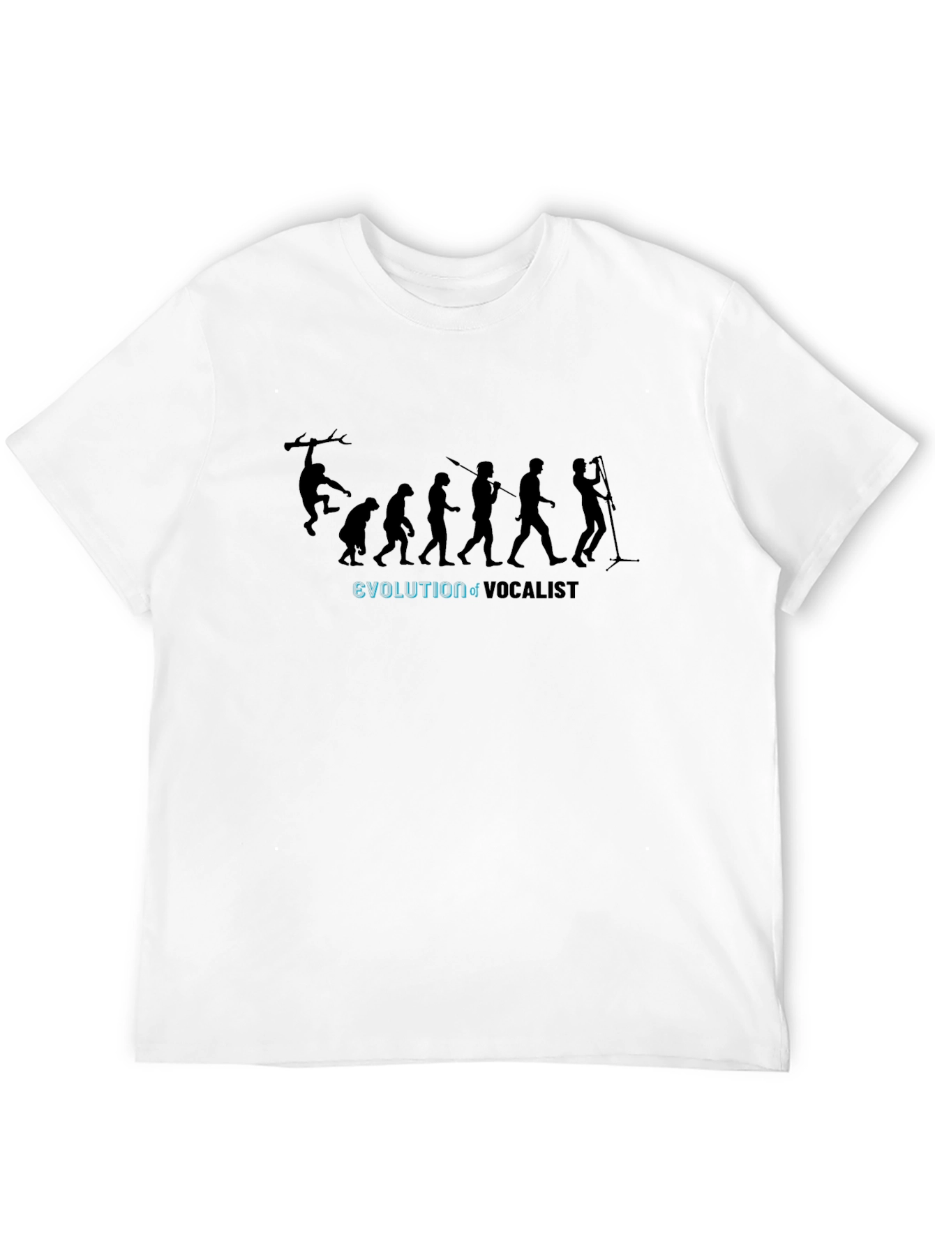 Evolution of Vocalist Graphic T-Shirt