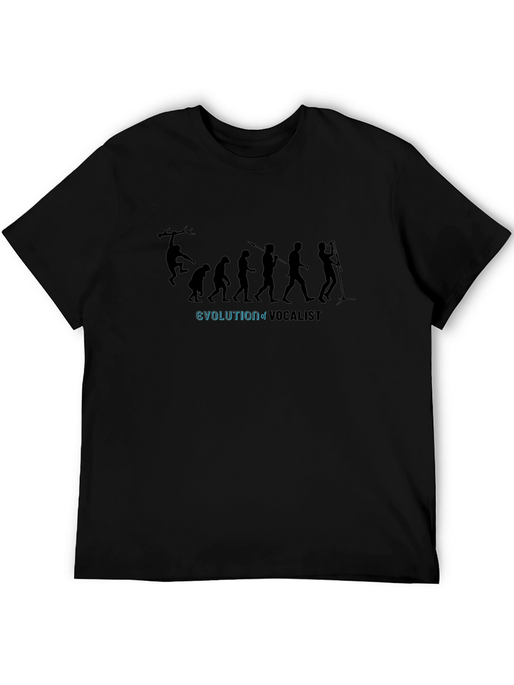 Evolution of Vocalist Graphic T-Shirt
