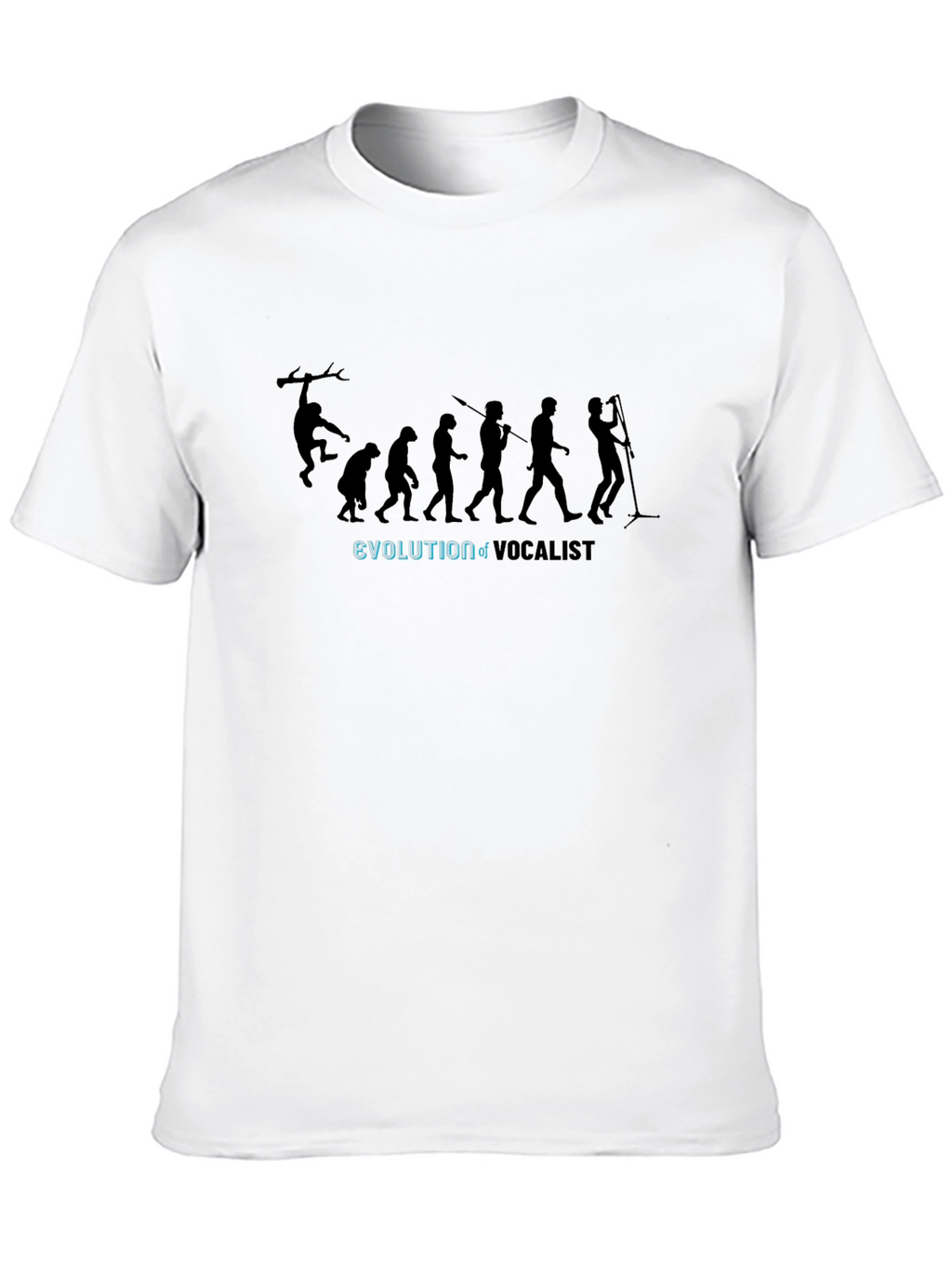 Evolution of Vocalist Graphic T-Shirt
