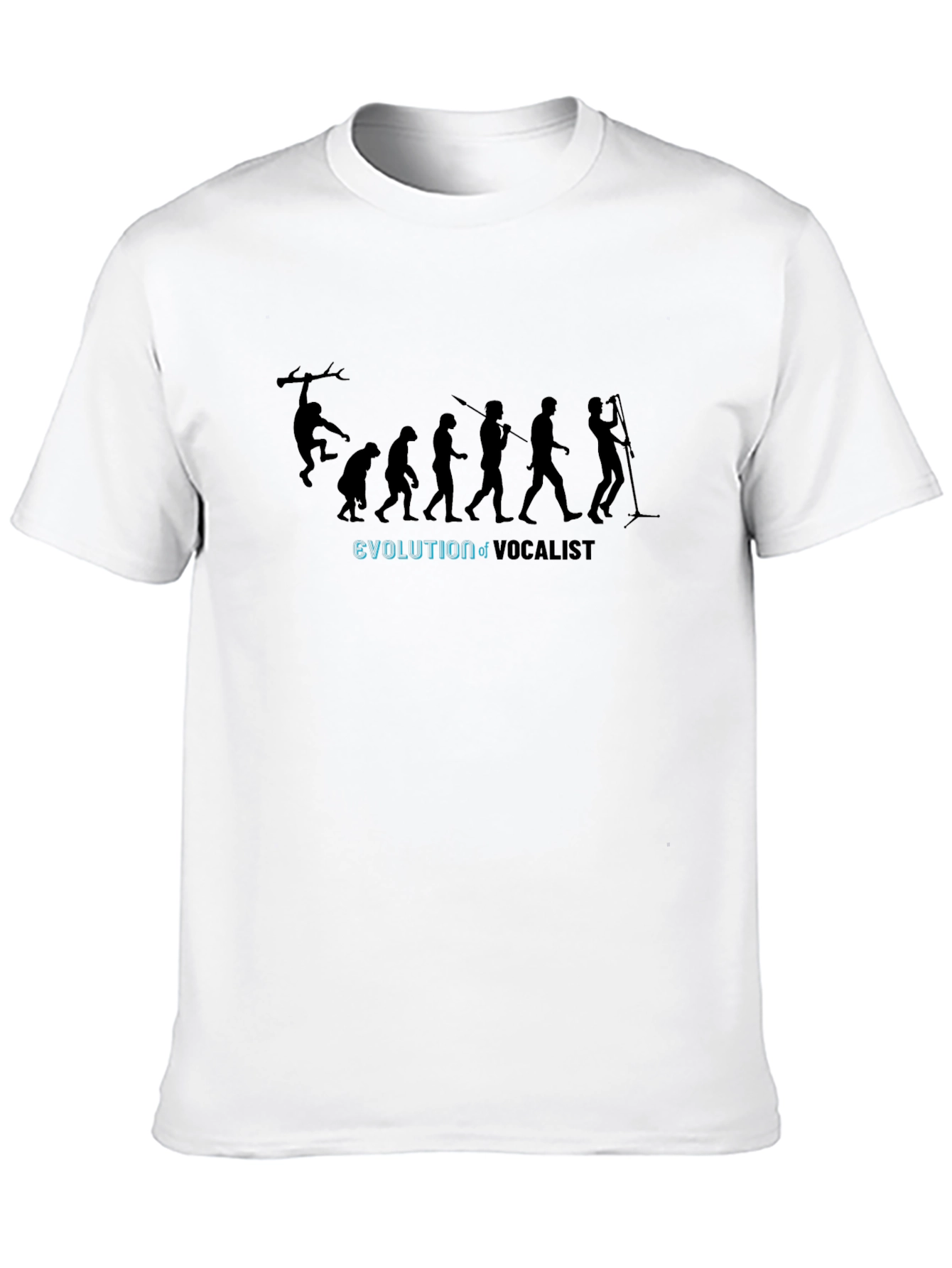 Evolution of Vocalist Graphic T-Shirt