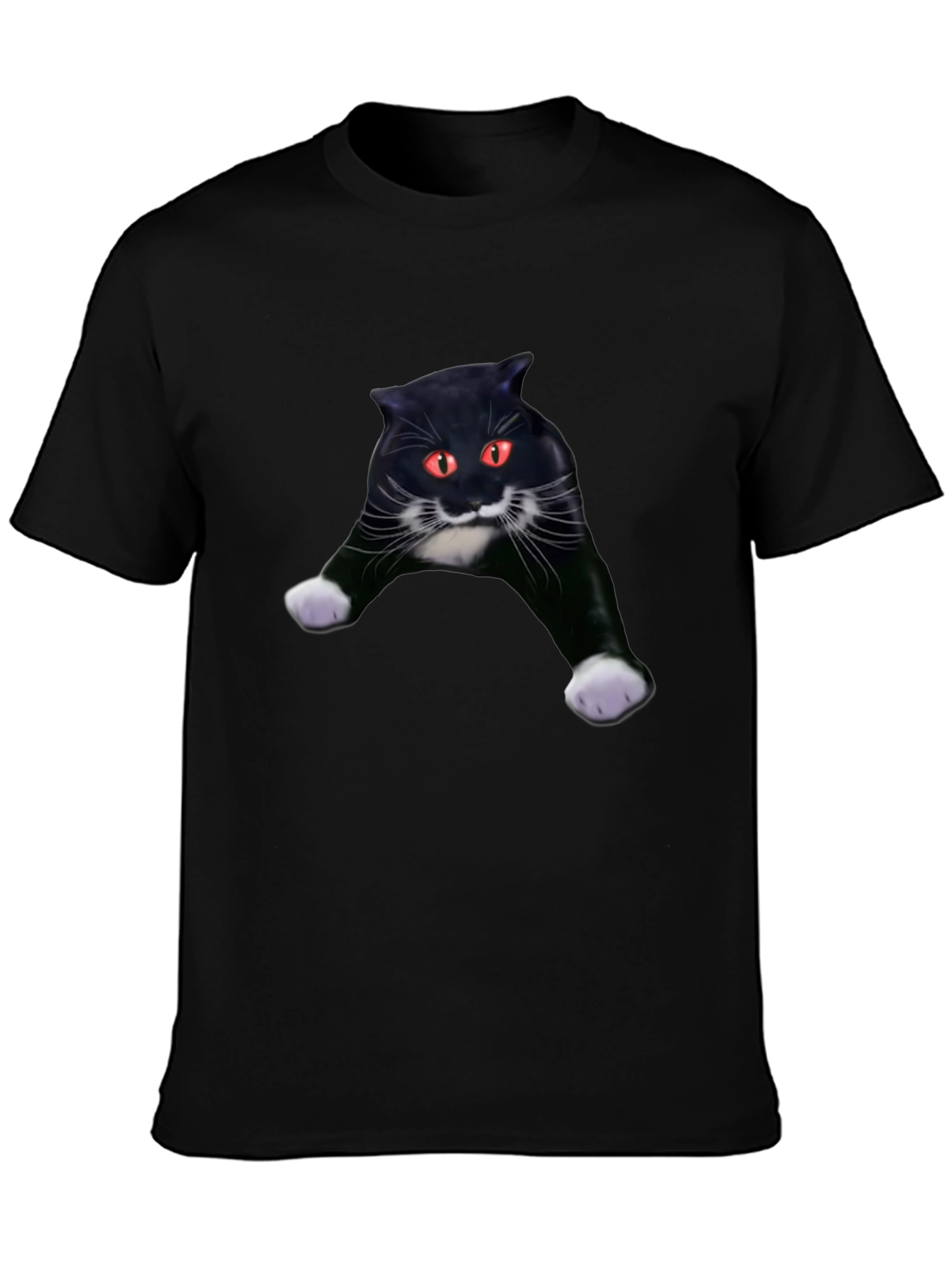 Black Cat Graphic Tee