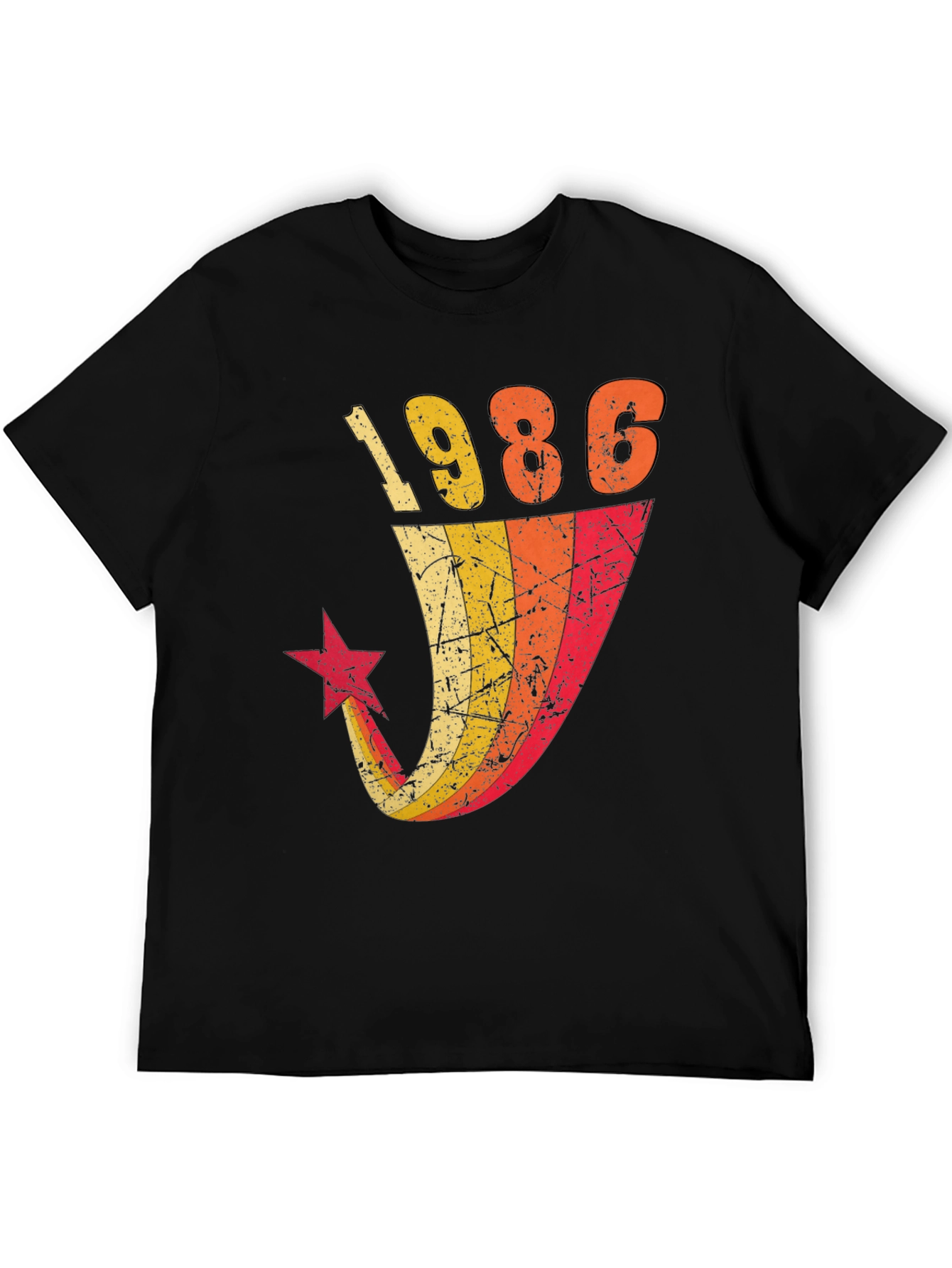 Retro 1986 Graphic Tee - Classic Birthday Gift Shirt