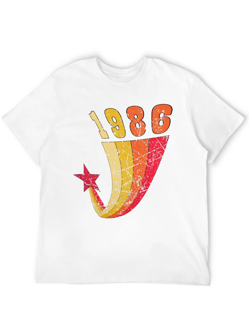 Retro 1986 Graphic Tee - Classic Birthday Gift Shirt