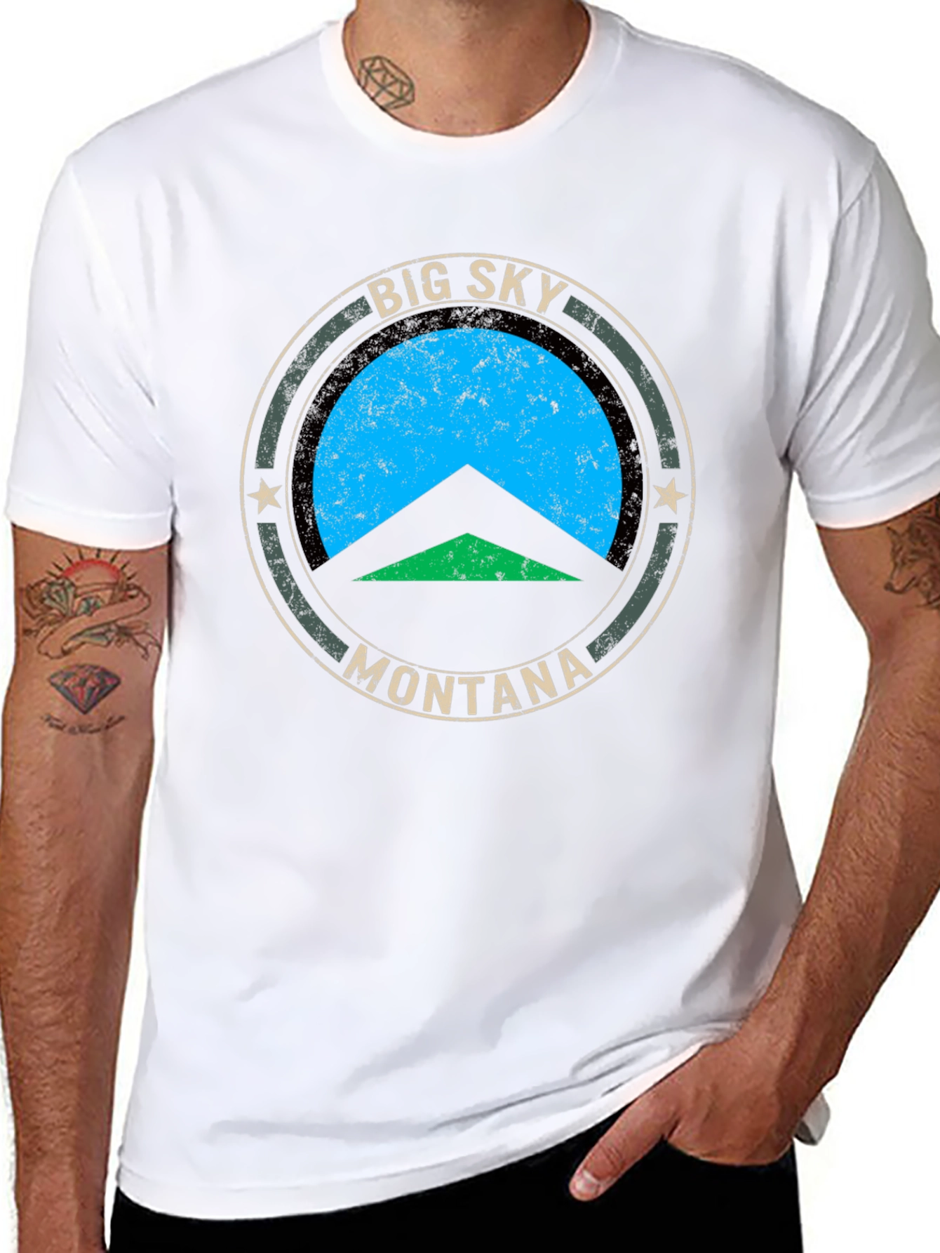 Big Sky Montana Graphic T-Shirt