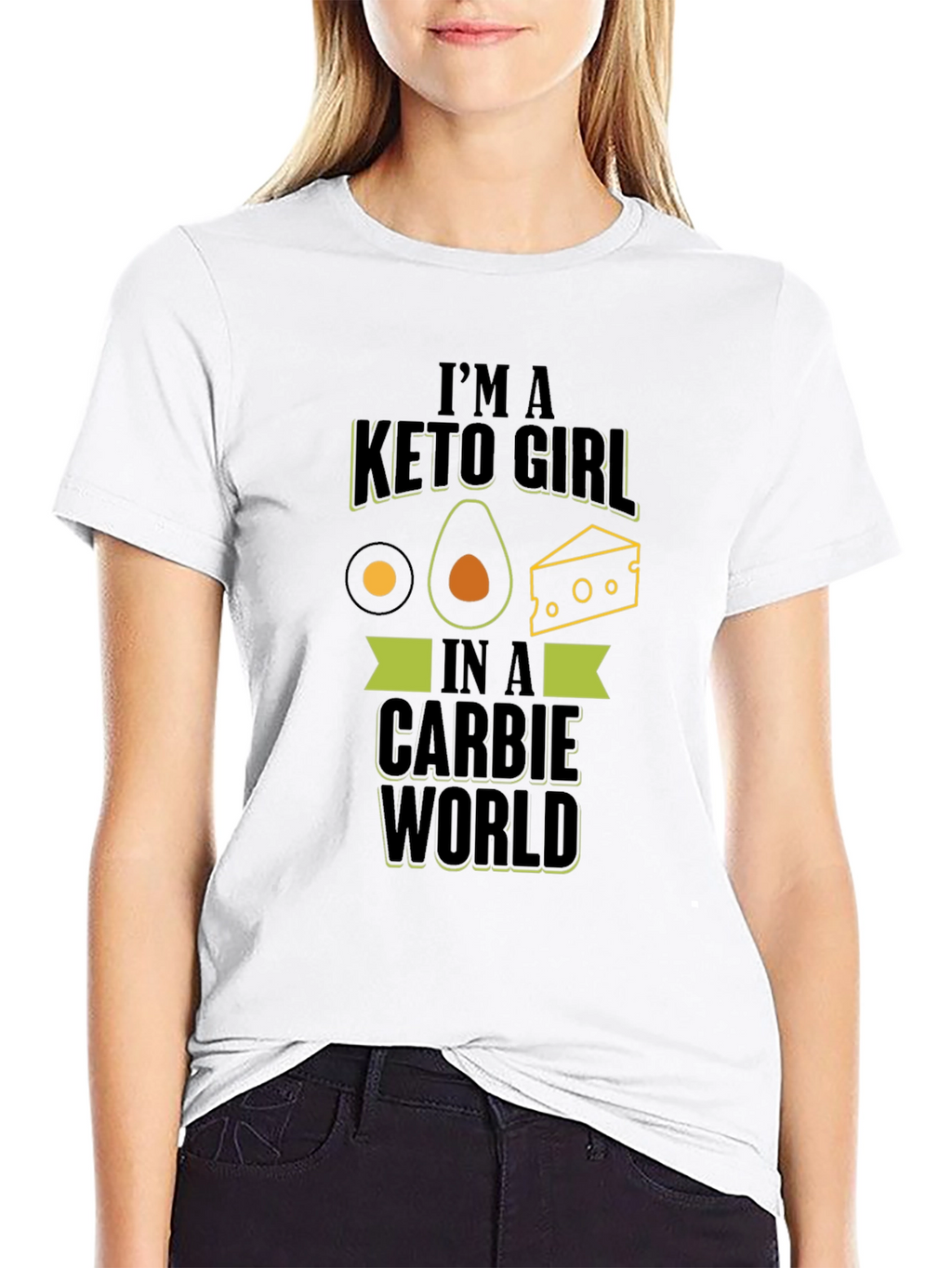 Keto Girl T-Shirt - Funny Diet Lifestyle Tee