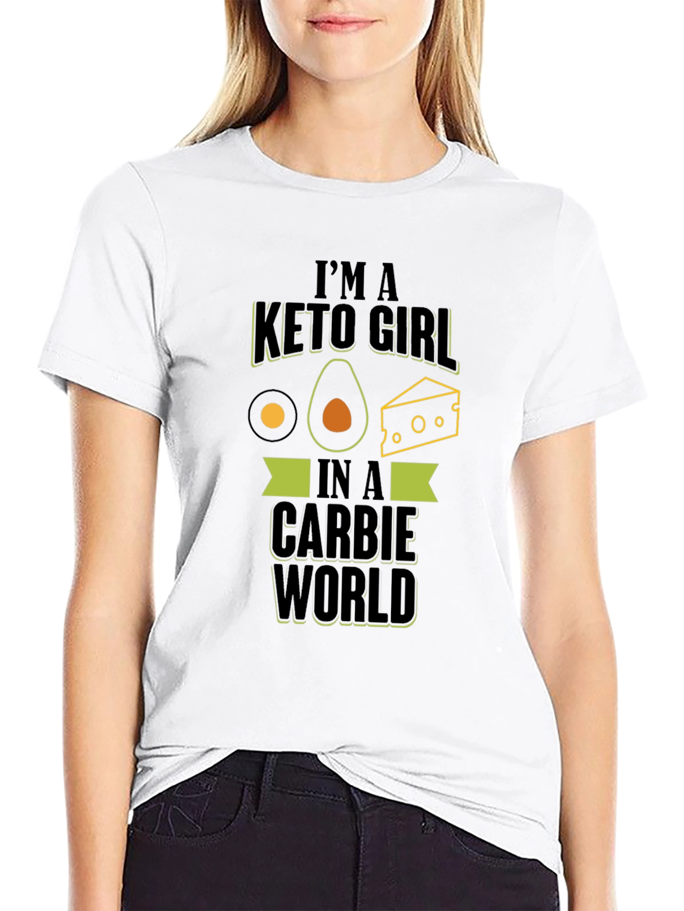 Keto Girl T-Shirt - Funny Diet Lifestyle Tee
