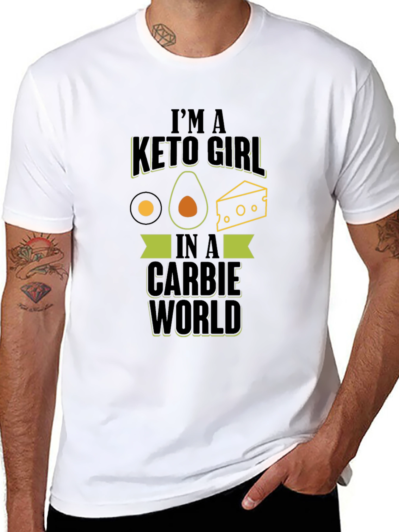 Keto Girl T-Shirt - Funny Diet Lifestyle Tee