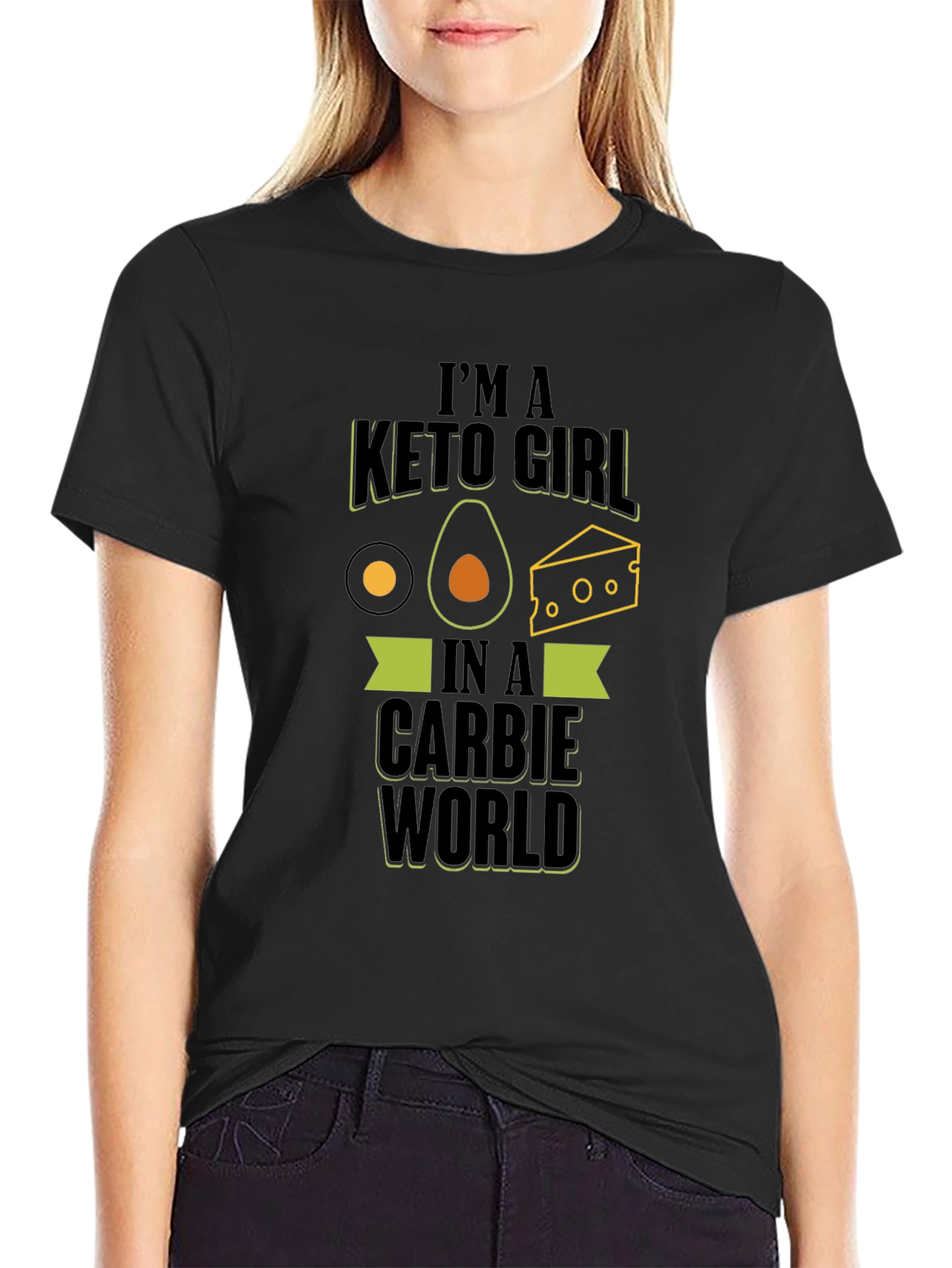 Keto Girl T-Shirt - Funny Diet Lifestyle Tee
