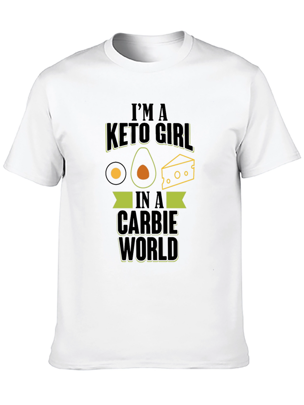 Keto Girl T-Shirt - Funny Diet Lifestyle Tee