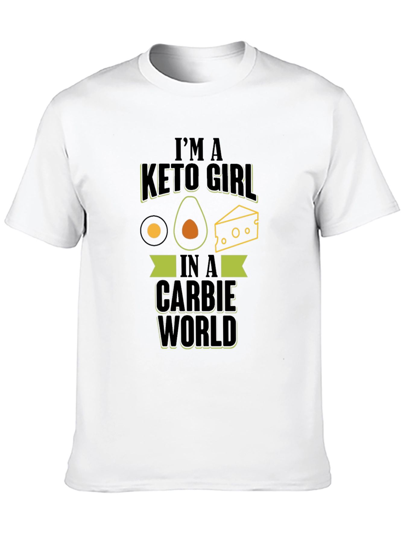 Keto Girl T-Shirt - Funny Diet Lifestyle Tee