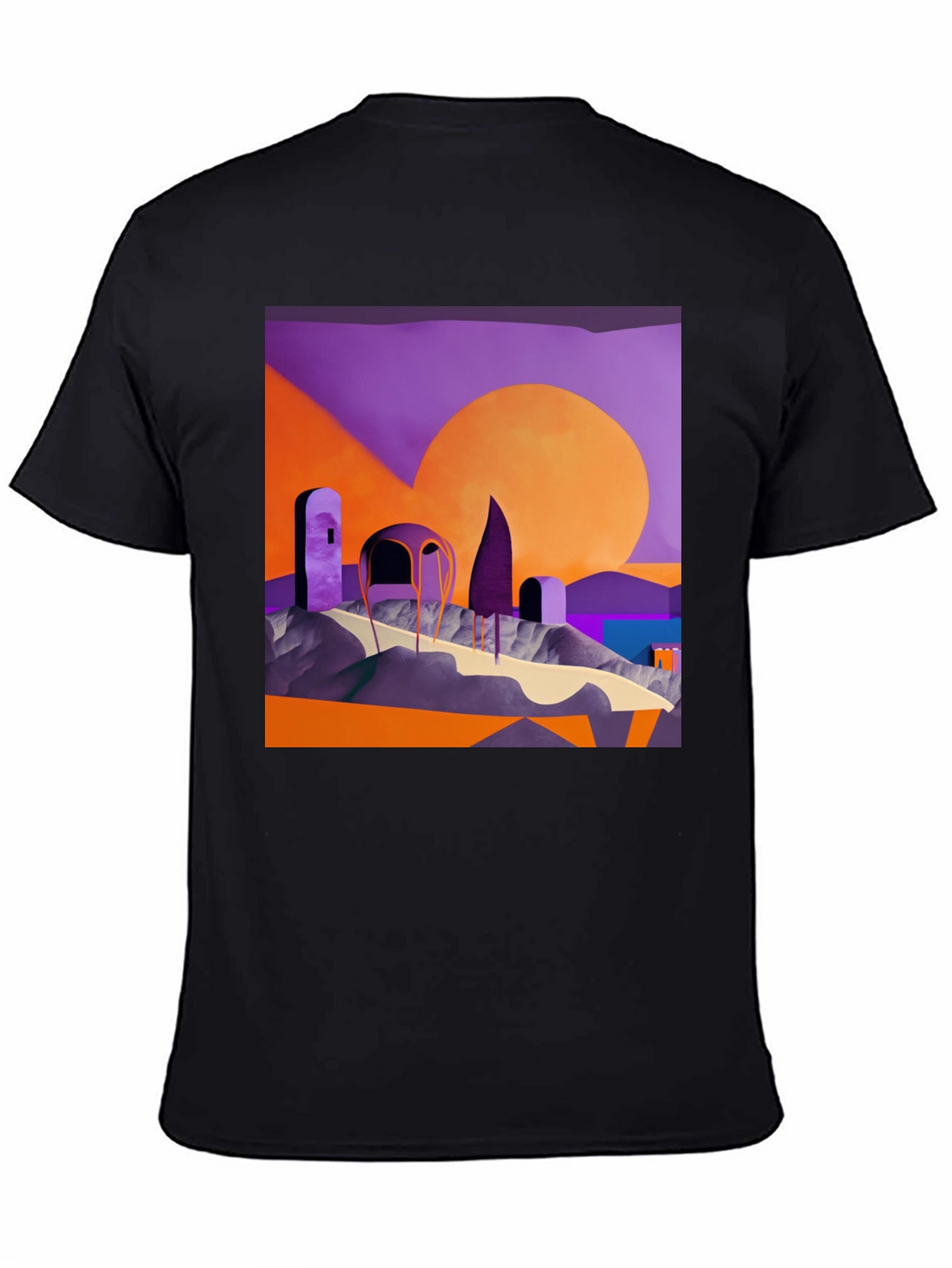Abstract Landscape Graphic Tee