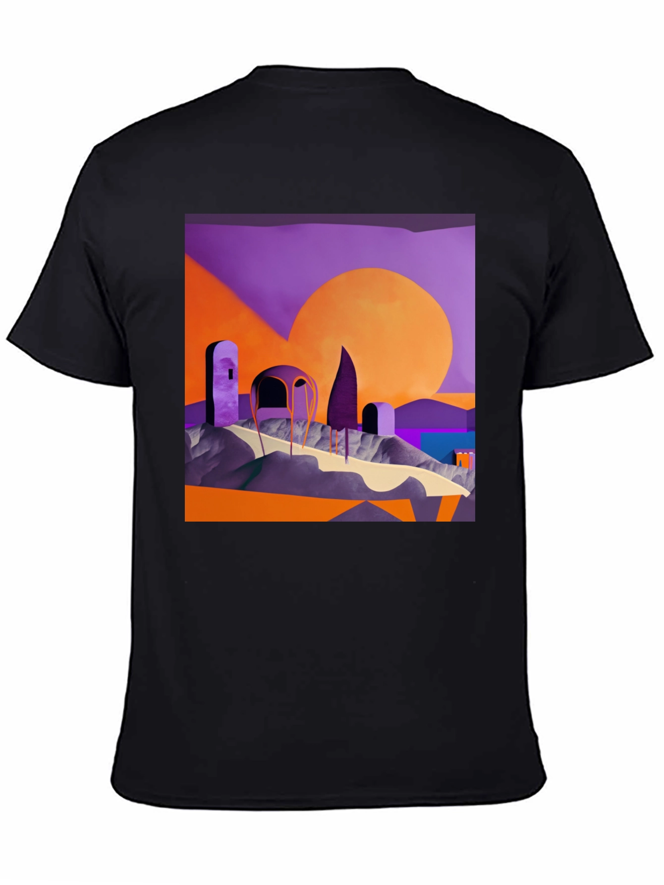 Abstract Landscape Graphic Tee