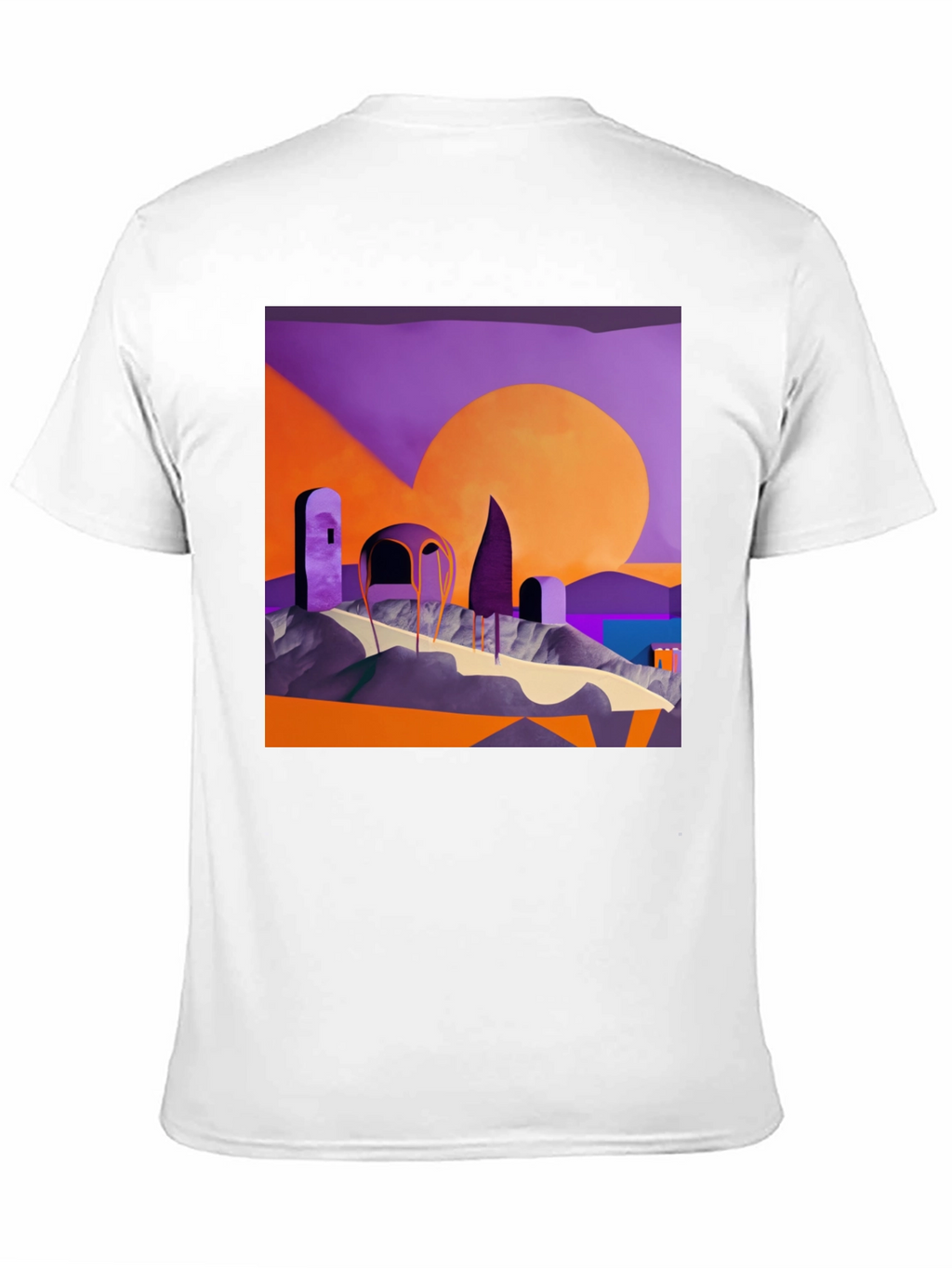 Abstract Landscape Graphic Tee
