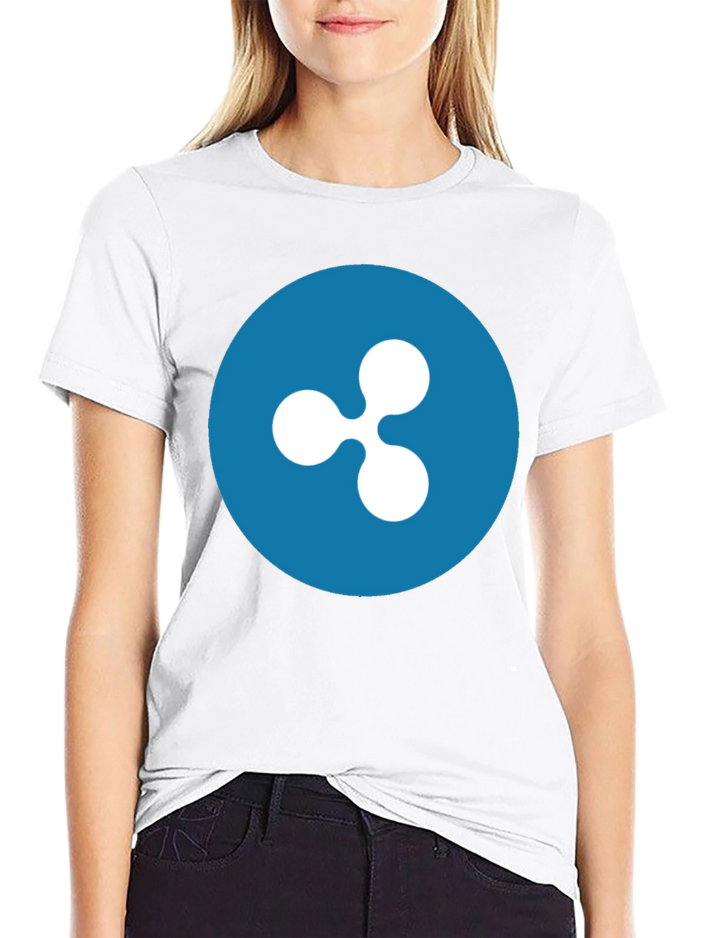 Ripple Crypto Black T-Shirt