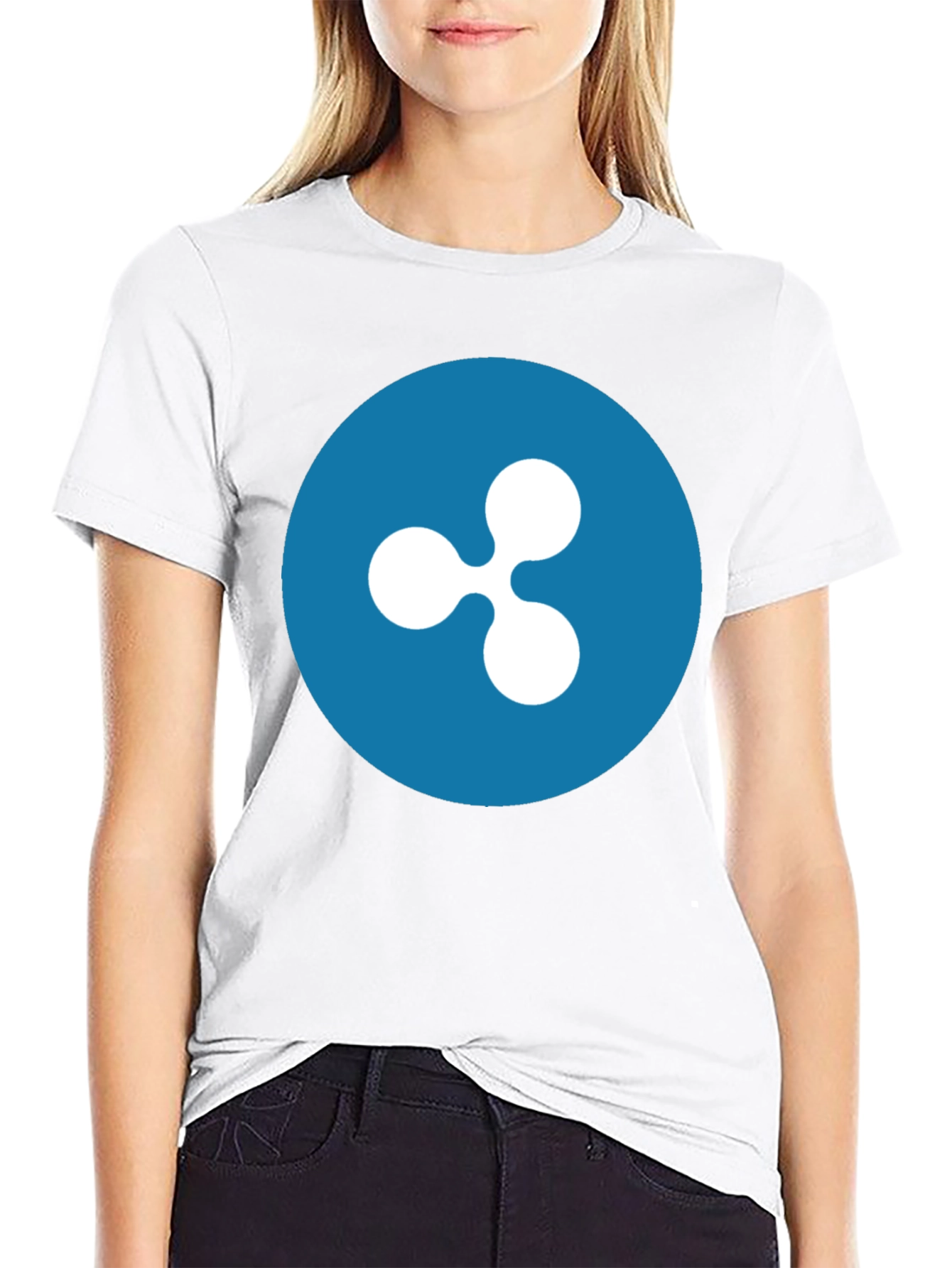 Ripple Crypto Black T-Shirt