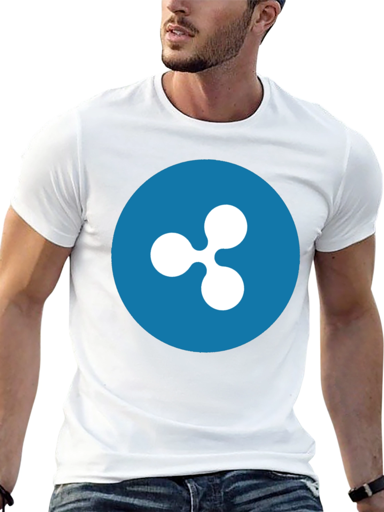 Ripple Crypto Black T-Shirt