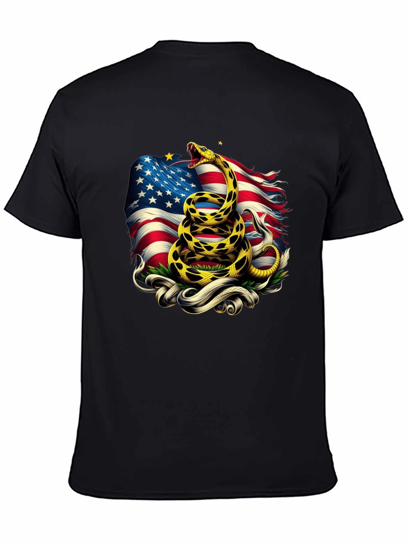 American Snake Graphic T-Shirt