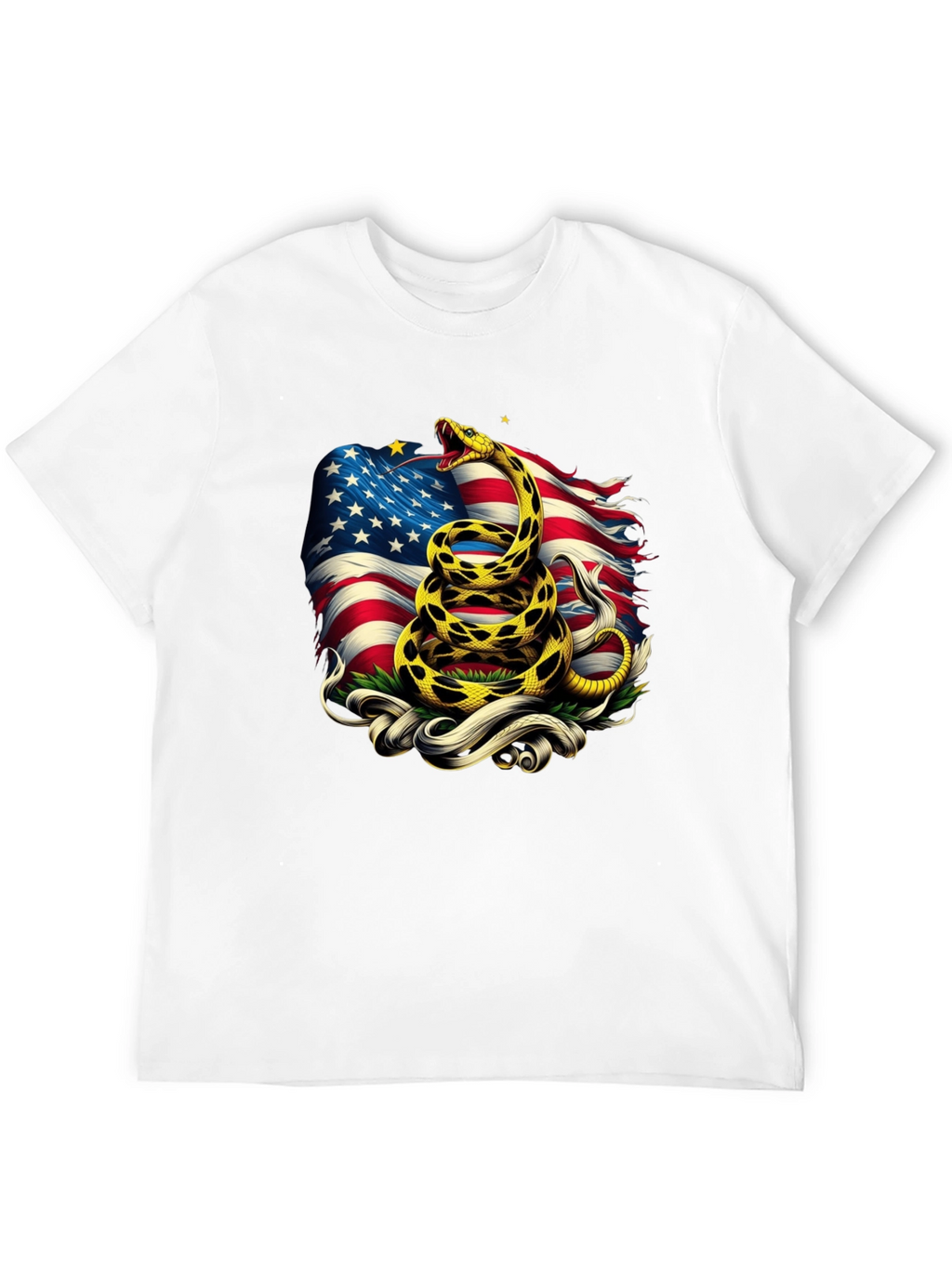 American Snake Graphic T-Shirt